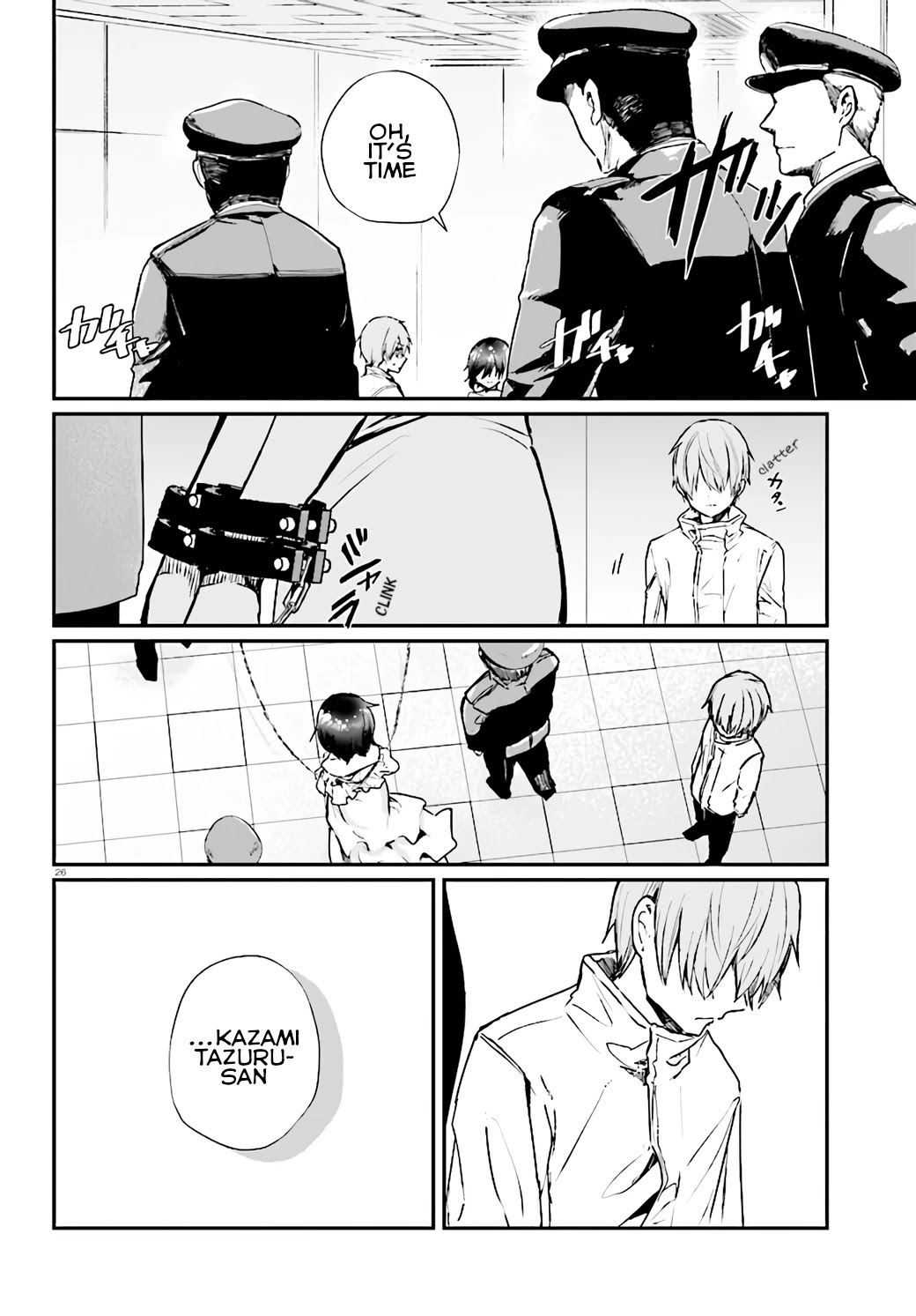 Murdist: Shikeishuu Kazami Tazuru Chapter 7 page 26 - Chapter 7: Scramble Chair ②