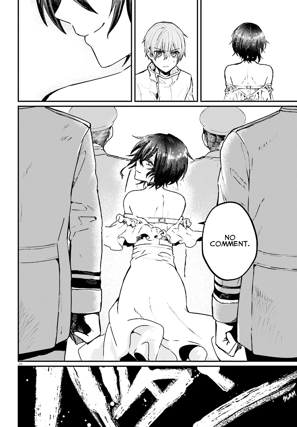 Murdist: Shikeishuu Kazami Tazuru Chapter 7 page 28 - Chapter 7: Scramble Chair ②