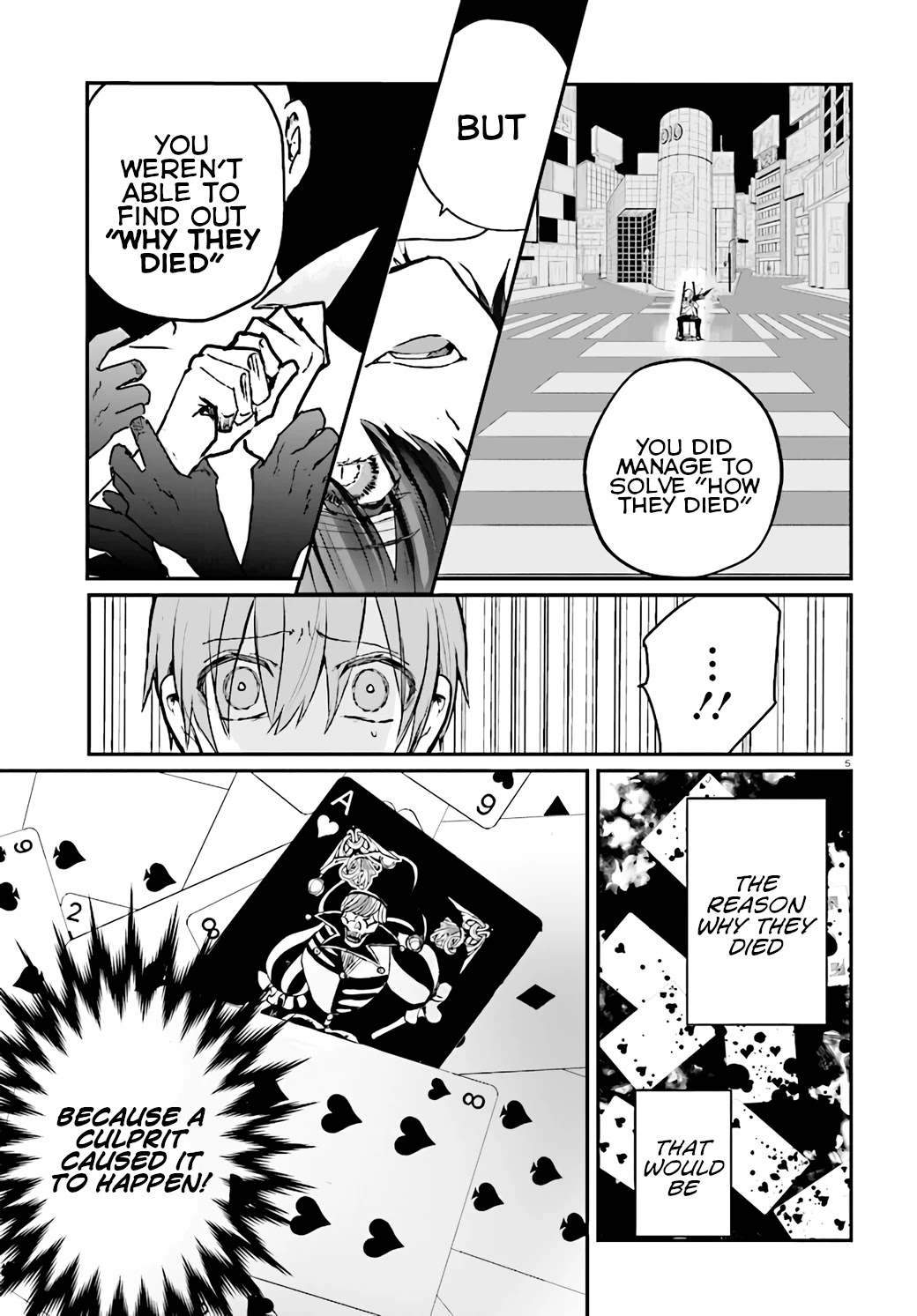 Murdist: Shikeishuu Kazami Tazuru Chapter 7 page 5 - Chapter 7: Scramble Chair ②