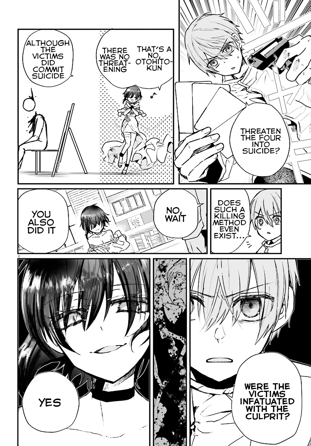 Murdist: Shikeishuu Kazami Tazuru Chapter 7 page 8 - Chapter 7: Scramble Chair ②