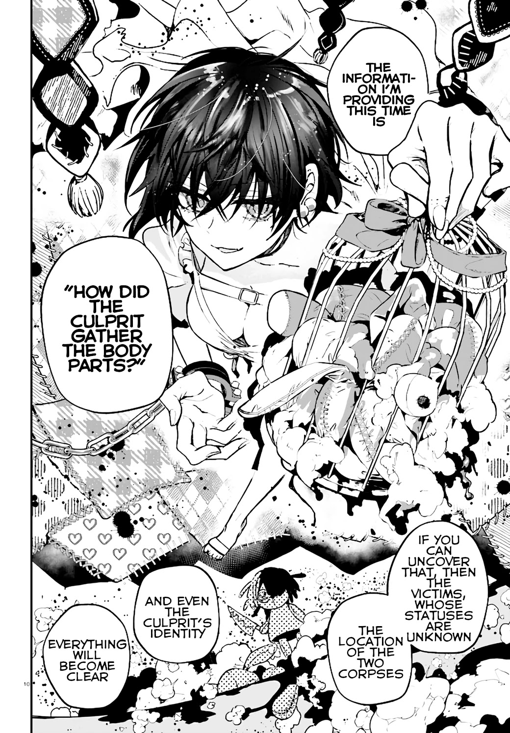 Murdist: Shikeishuu Kazami Tazuru Chapter 8 page 10 - Chapter 8: Cell Connector