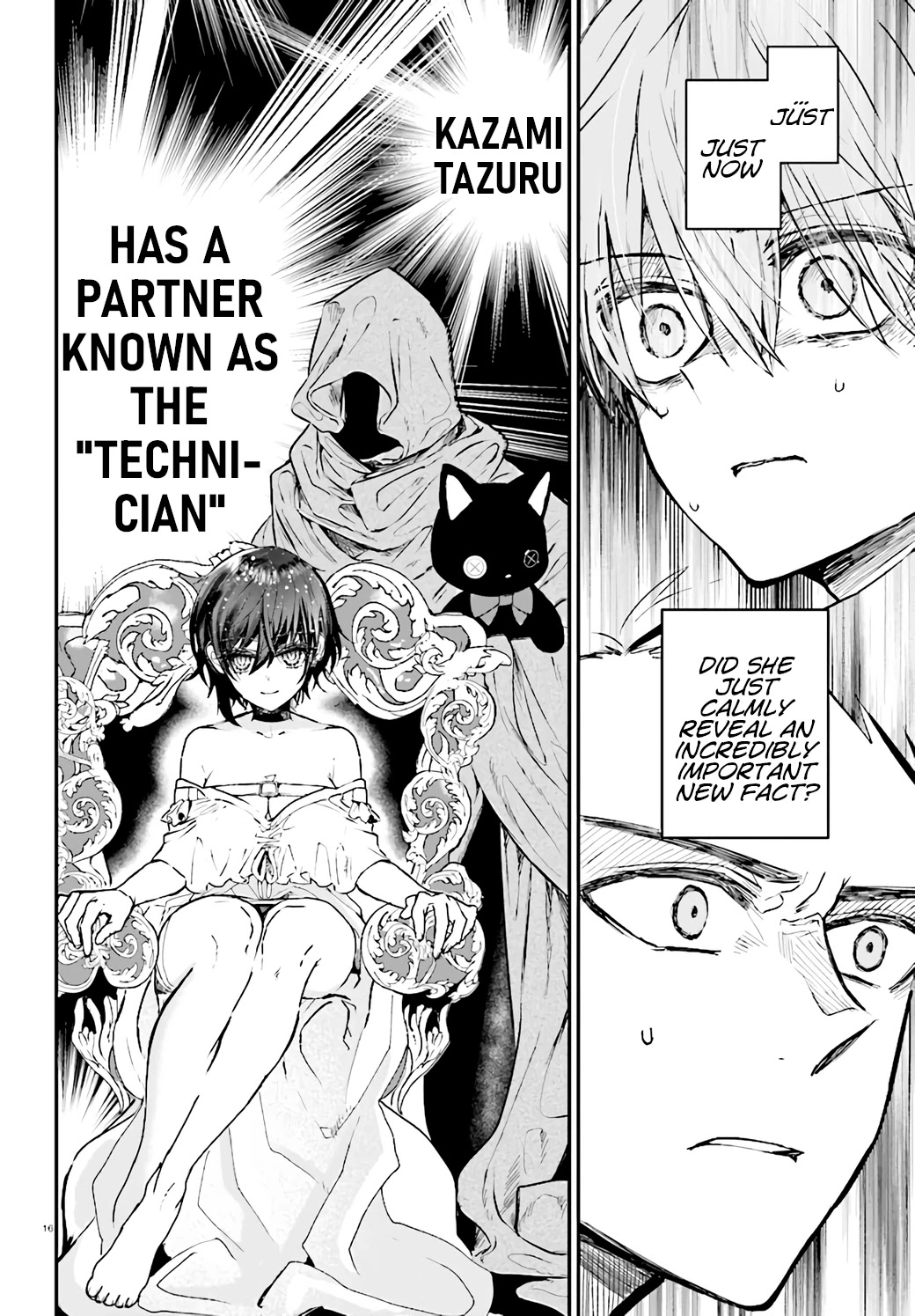 Murdist: Shikeishuu Kazami Tazuru Chapter 8 page 16 - Chapter 8: Cell Connector