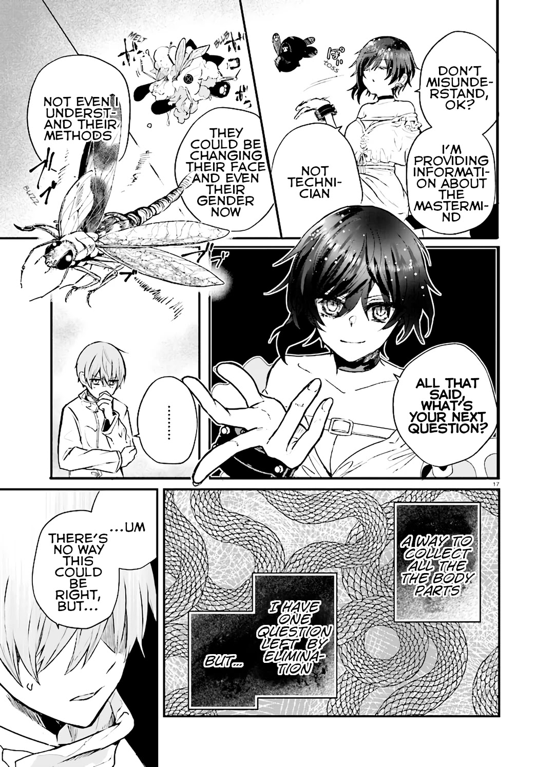 Murdist: Shikeishuu Kazami Tazuru Chapter 8 page 17 - Chapter 8: Cell Connector
