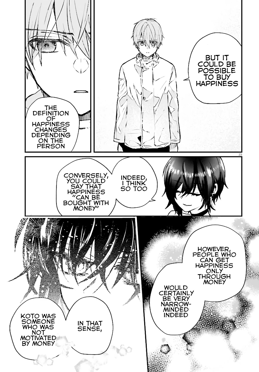 Murdist: Shikeishuu Kazami Tazuru Chapter 8 page 23 - Chapter 8: Cell Connector