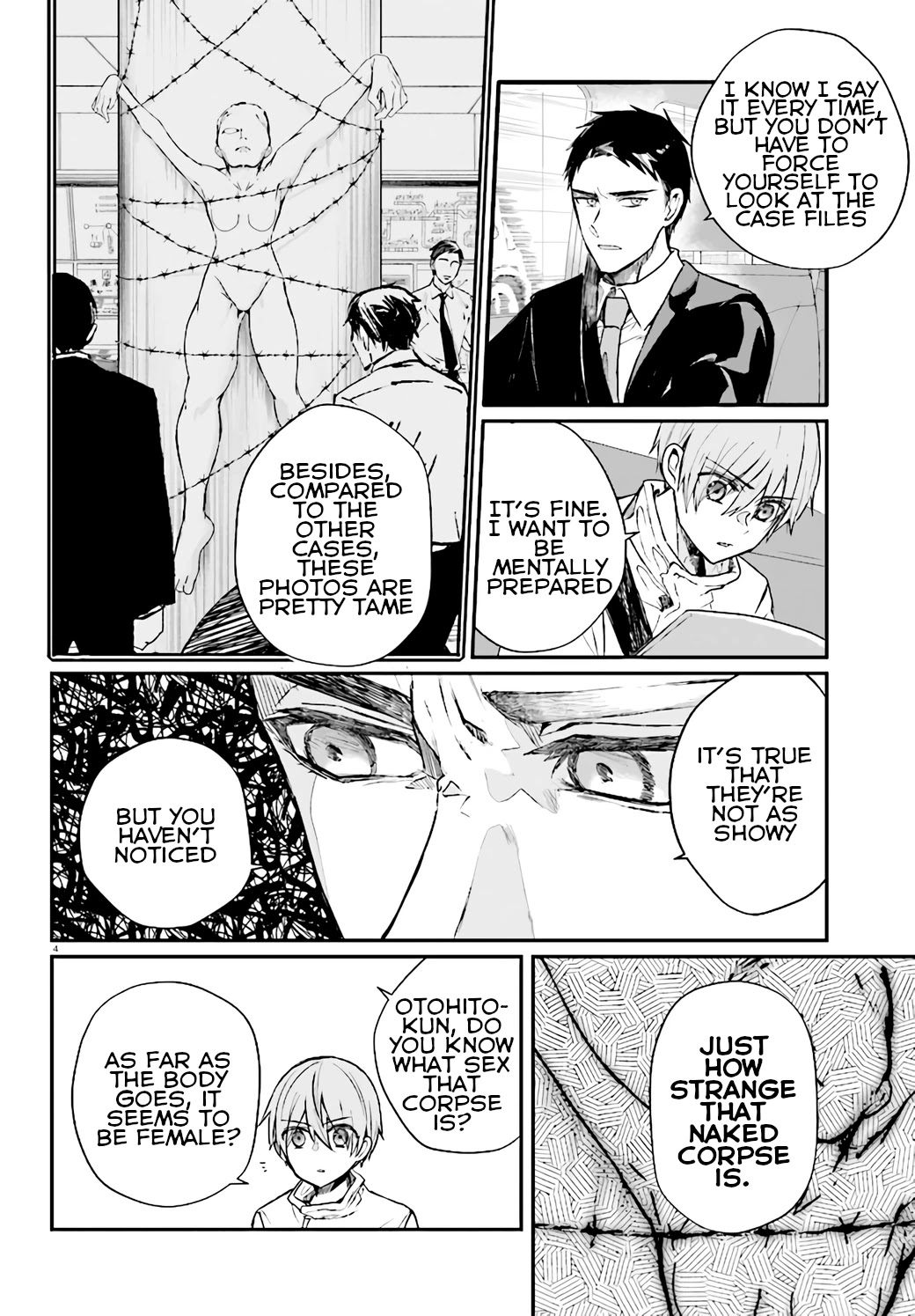 Murdist: Shikeishuu Kazami Tazuru Chapter 8 page 4 - Chapter 8: Cell Connector