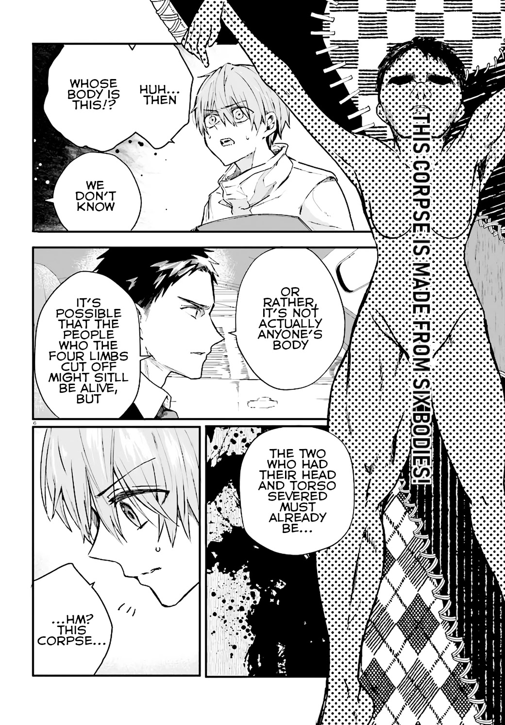 Murdist: Shikeishuu Kazami Tazuru Chapter 8 page 6 - Chapter 8: Cell Connector