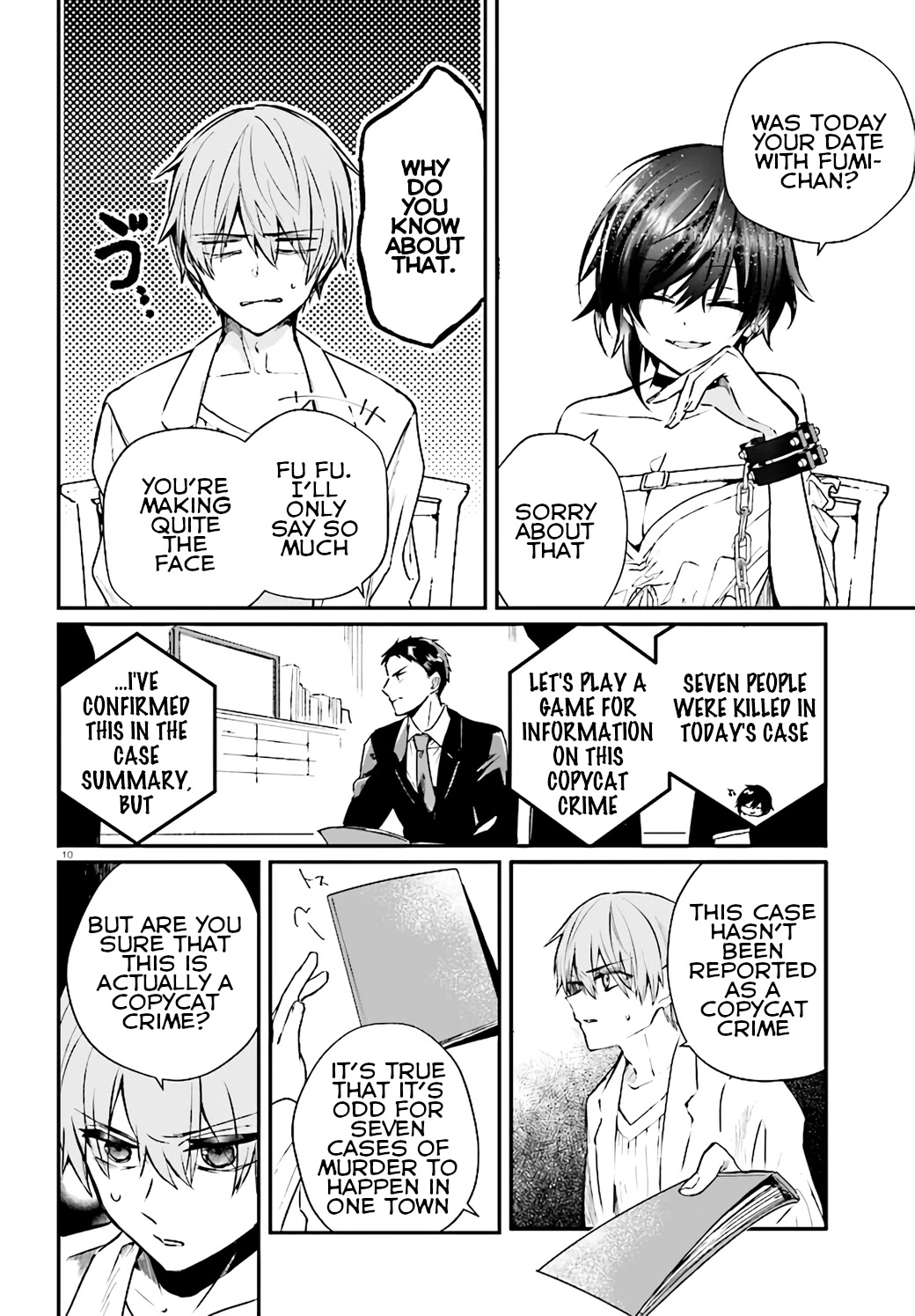 Murdist: Shikeishuu Kazami Tazuru Chapter 9 page 10 - Chapter 9: Artificial