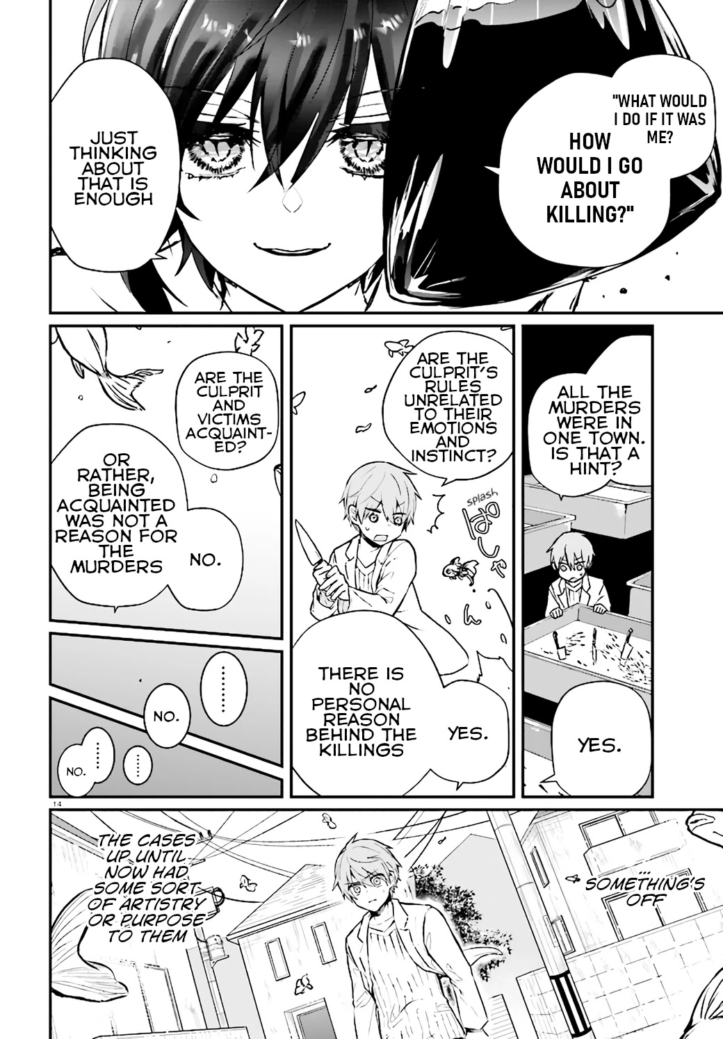 Murdist: Shikeishuu Kazami Tazuru Chapter 9 page 14 - Chapter 9: Artificial