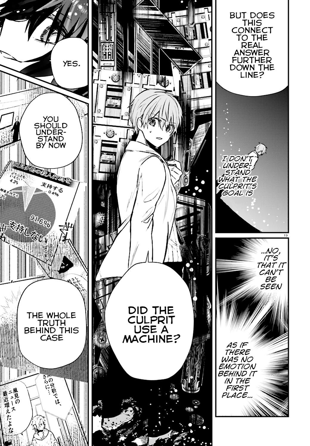 Murdist: Shikeishuu Kazami Tazuru Chapter 9 page 19 - Chapter 9: Artificial