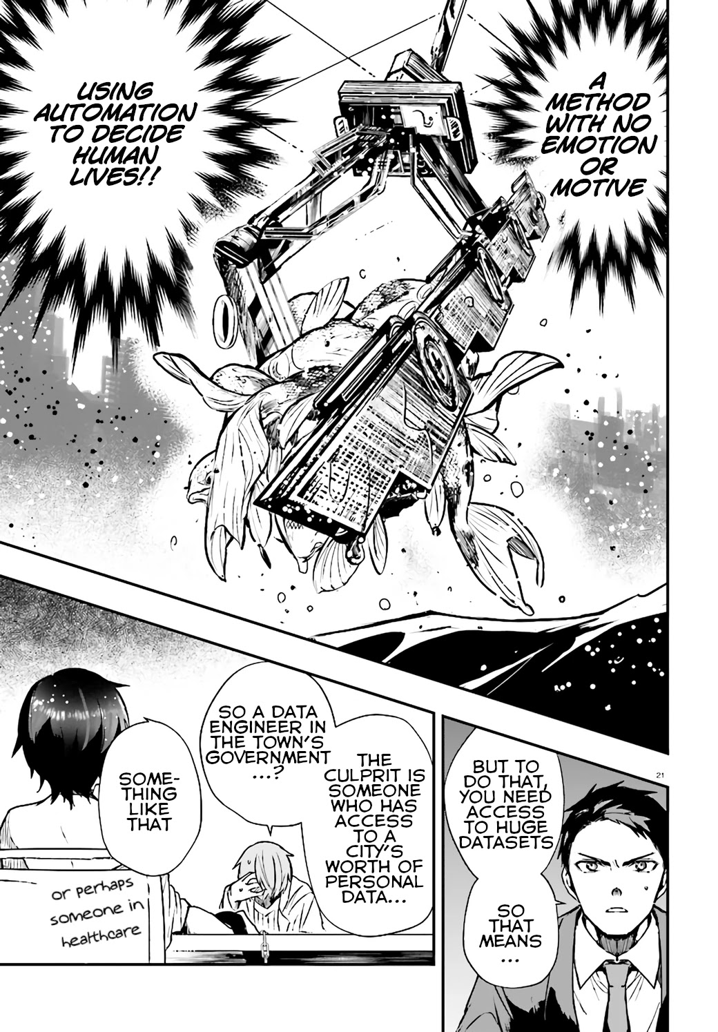 Murdist: Shikeishuu Kazami Tazuru Chapter 9 page 21 - Chapter 9: Artificial