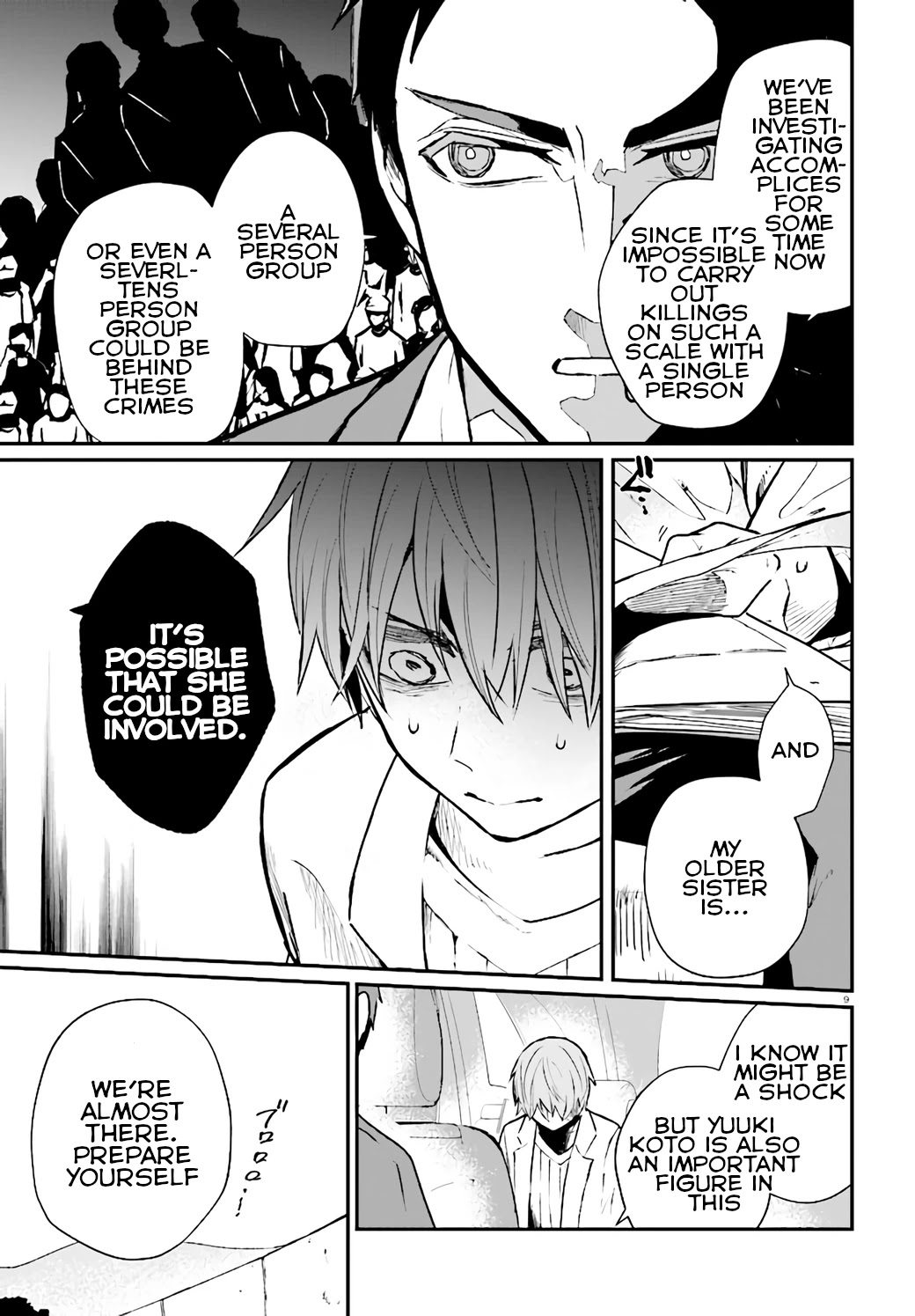 Murdist: Shikeishuu Kazami Tazuru Chapter 9 page 9 - Chapter 9: Artificial