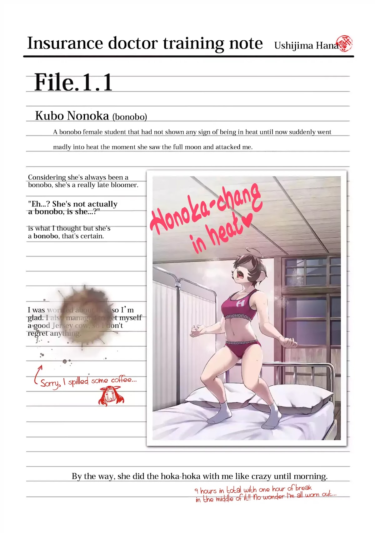 Murenase! Shiiton Gakuen HHH Chapter 8.5 page 1 - Chapter 8.5: SP 4