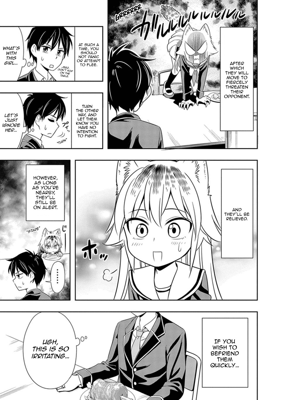 Murenase! Shiiton Gakuen Chapter 1 page 10 - Chapter 1: The Lone Wolf Lanka!