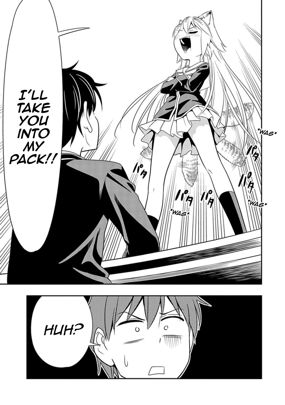 Murenase! Shiiton Gakuen Chapter 1 page 12 - Chapter 1: The Lone Wolf Lanka!