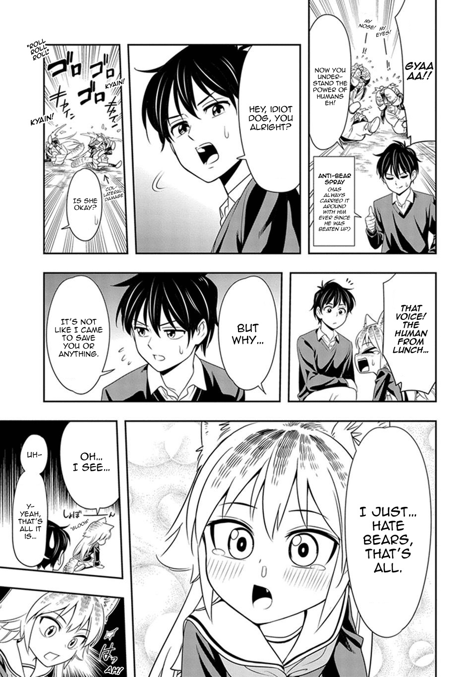 Murenase! Shiiton Gakuen Chapter 1 page 28 - Chapter 1: The Lone Wolf Lanka!