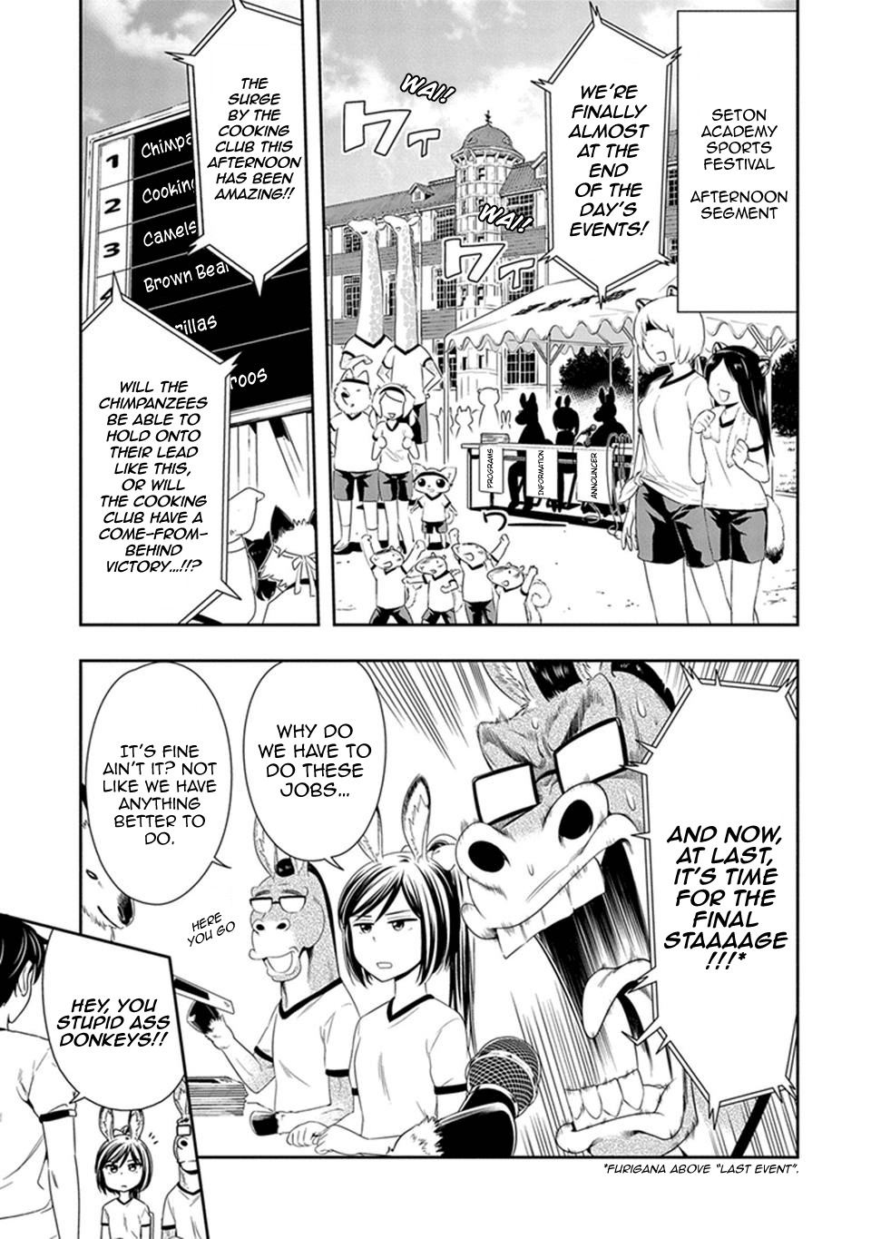 Murenase! Shiiton Gakuen Chapter 10 page 1 - Chapter 10: Sports Day at Seton Academy, Part 2