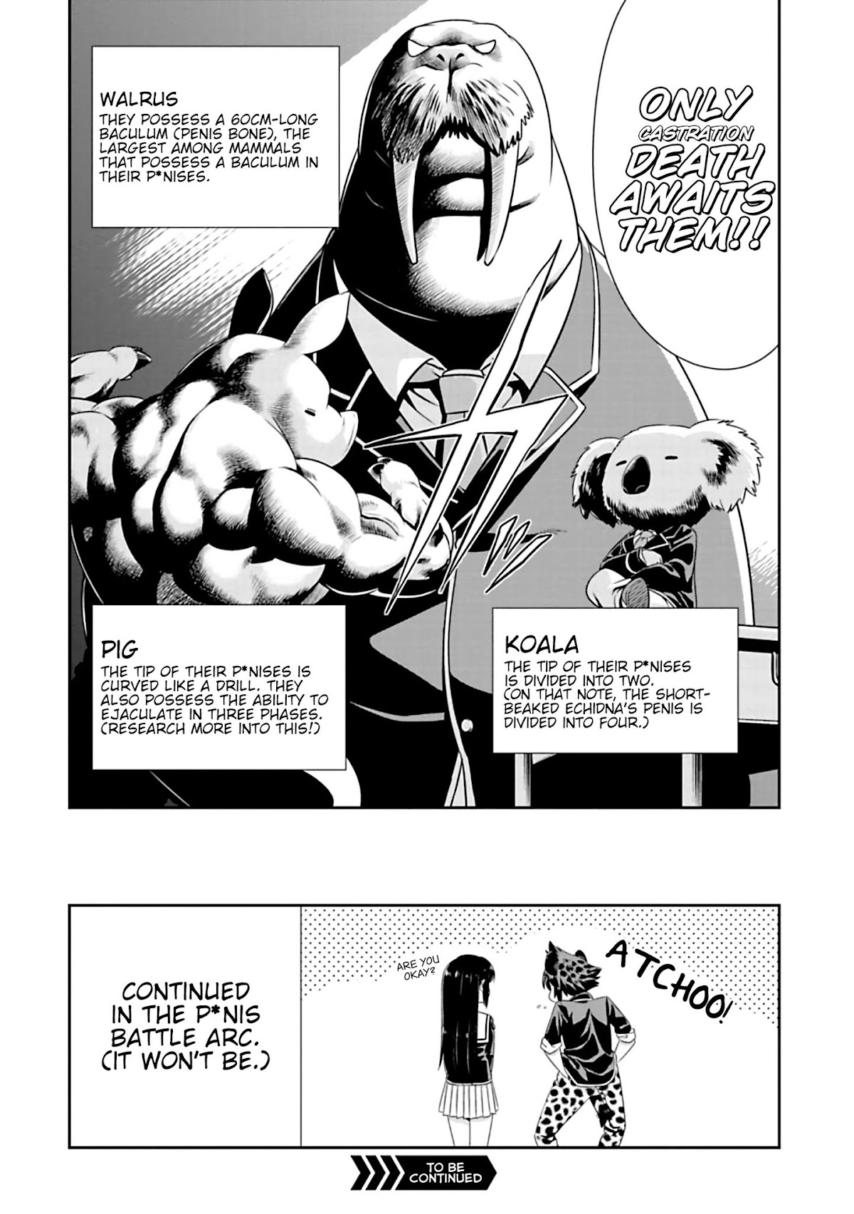 Murenase! Shiiton Gakuen Chapter 100.5 page 2 - Chapter 100.5: Looming Dark P*nis