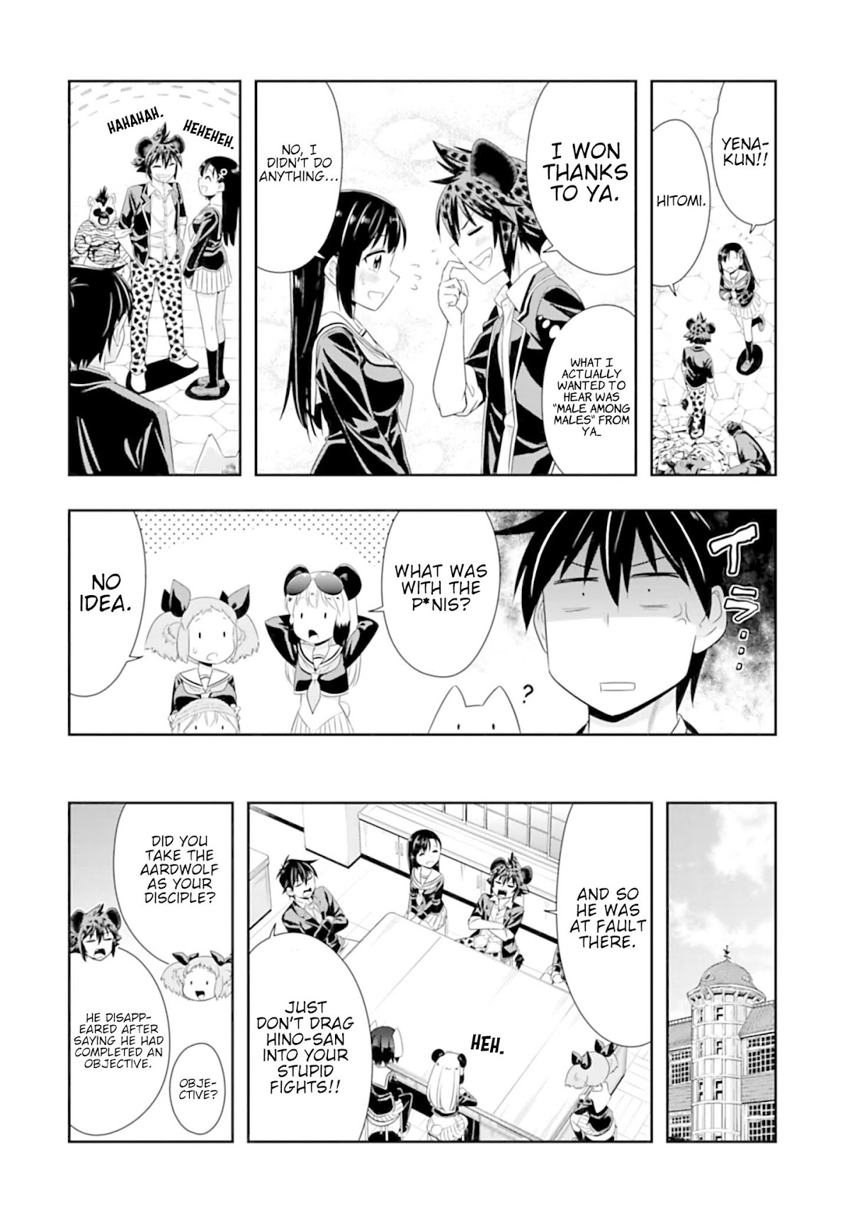 Murenase! Shiiton Gakuen Chapter 100 page 10 - Chapter 100: We're All Growing (5)
