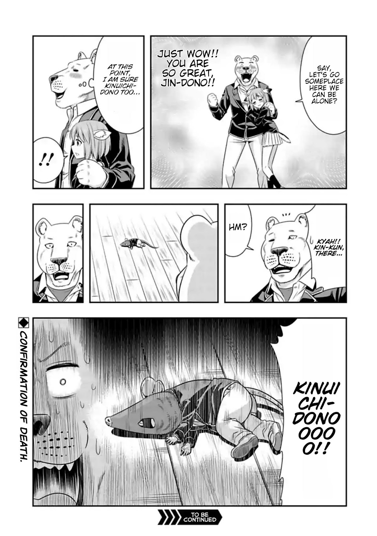 Murenase! Shiiton Gakuen Chapter 101 page 11 - Chapter 101: At the Risk of my Life (1)