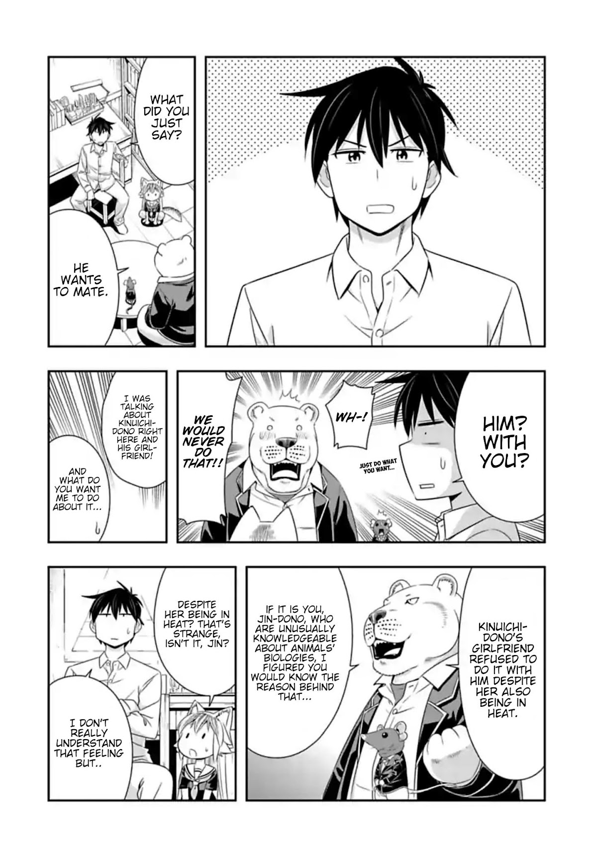Murenase! Shiiton Gakuen Chapter 101 page 6 - Chapter 101: At the Risk of my Life (1)