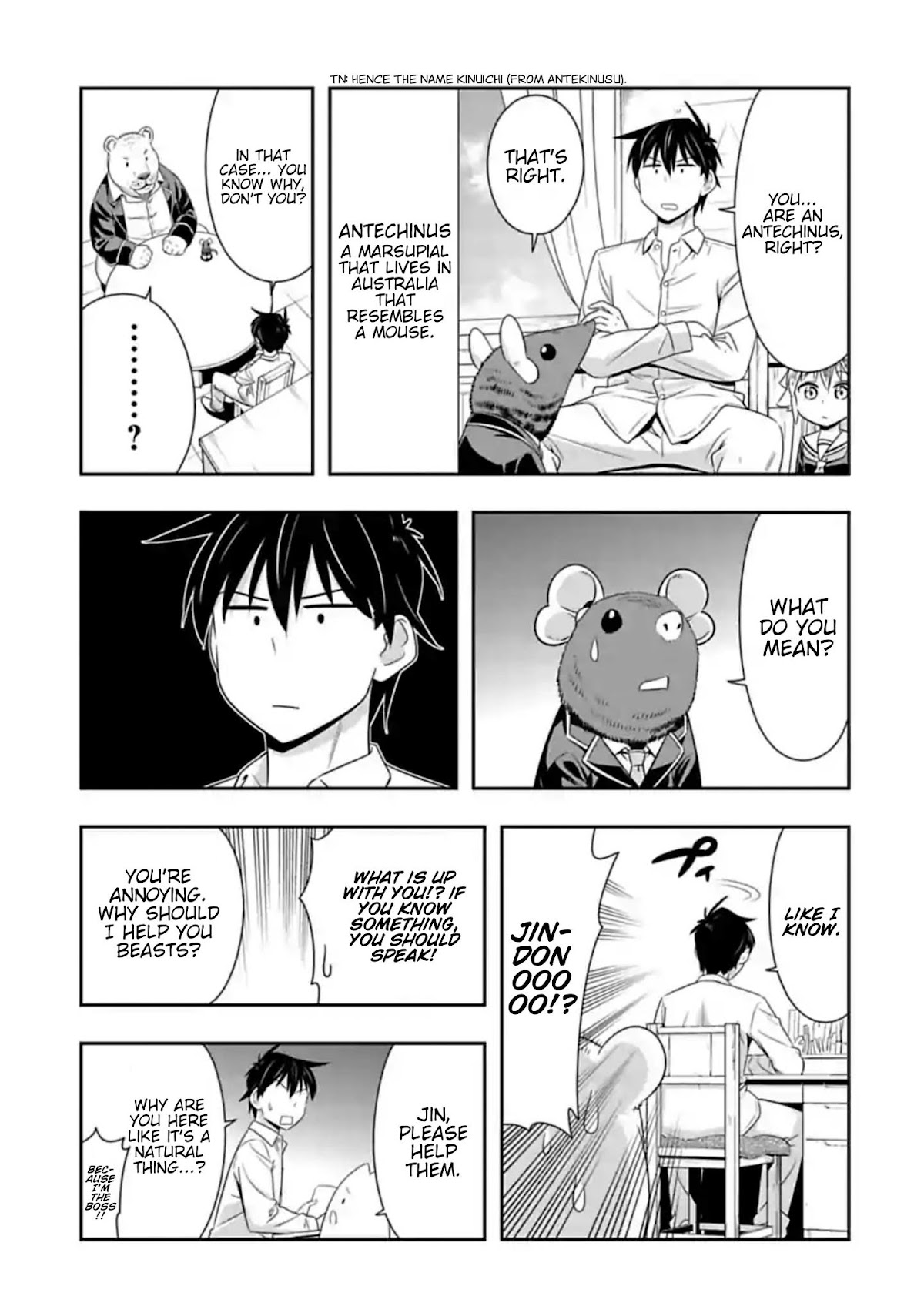 Murenase! Shiiton Gakuen Chapter 101 page 7 - Chapter 101: At the Risk of my Life (1)