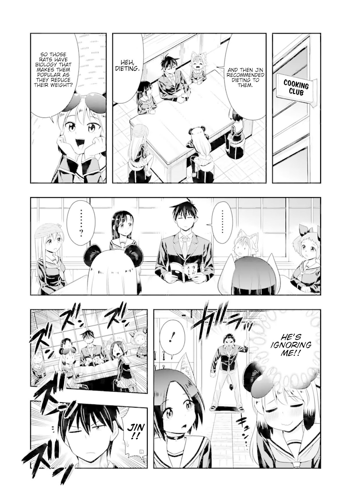 Murenase! Shiiton Gakuen Chapter 102 page 3 - Chapter 102: At the Risk of my Life (2)
