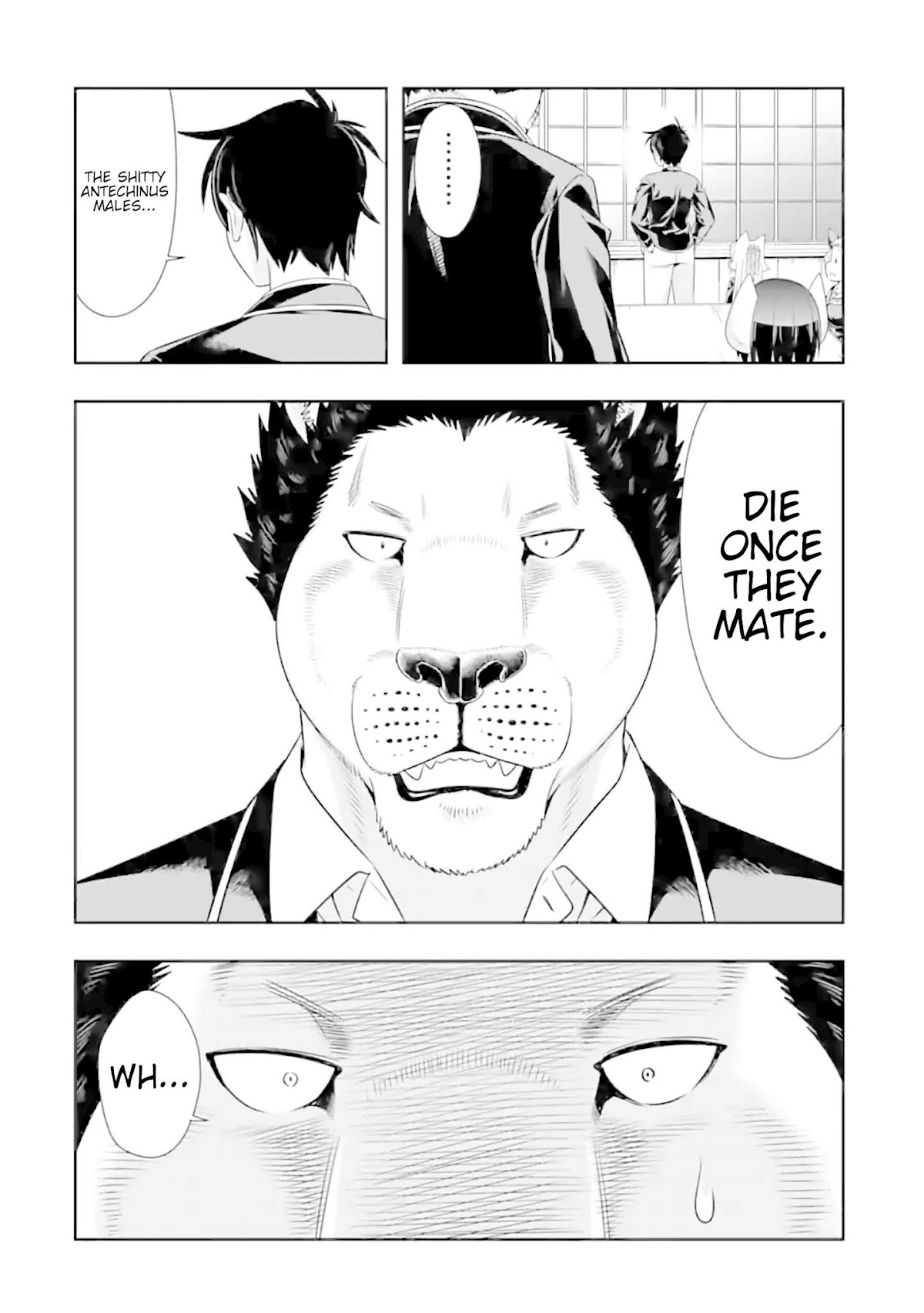 Murenase! Shiiton Gakuen Chapter 102 page 6 - Chapter 102: At the Risk of my Life (2)