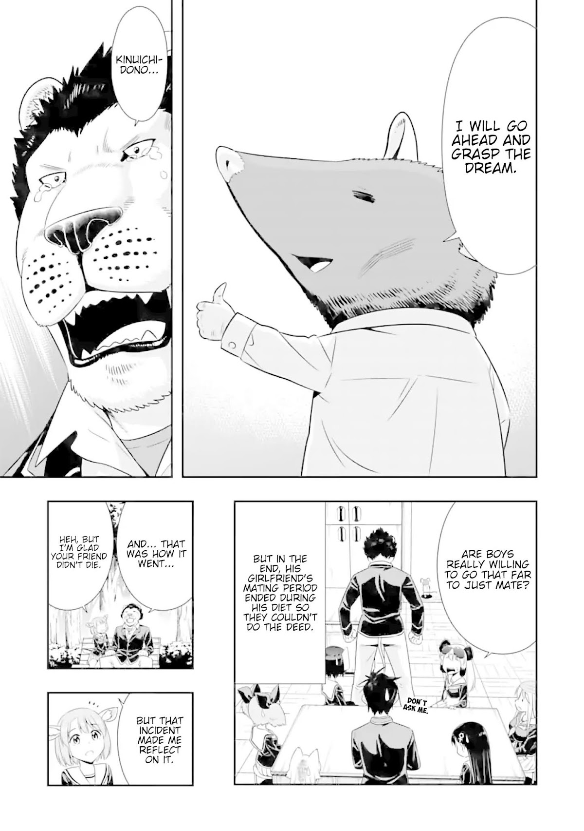 Murenase! Shiiton Gakuen Chapter 102 page 9 - Chapter 102: At the Risk of my Life (2)