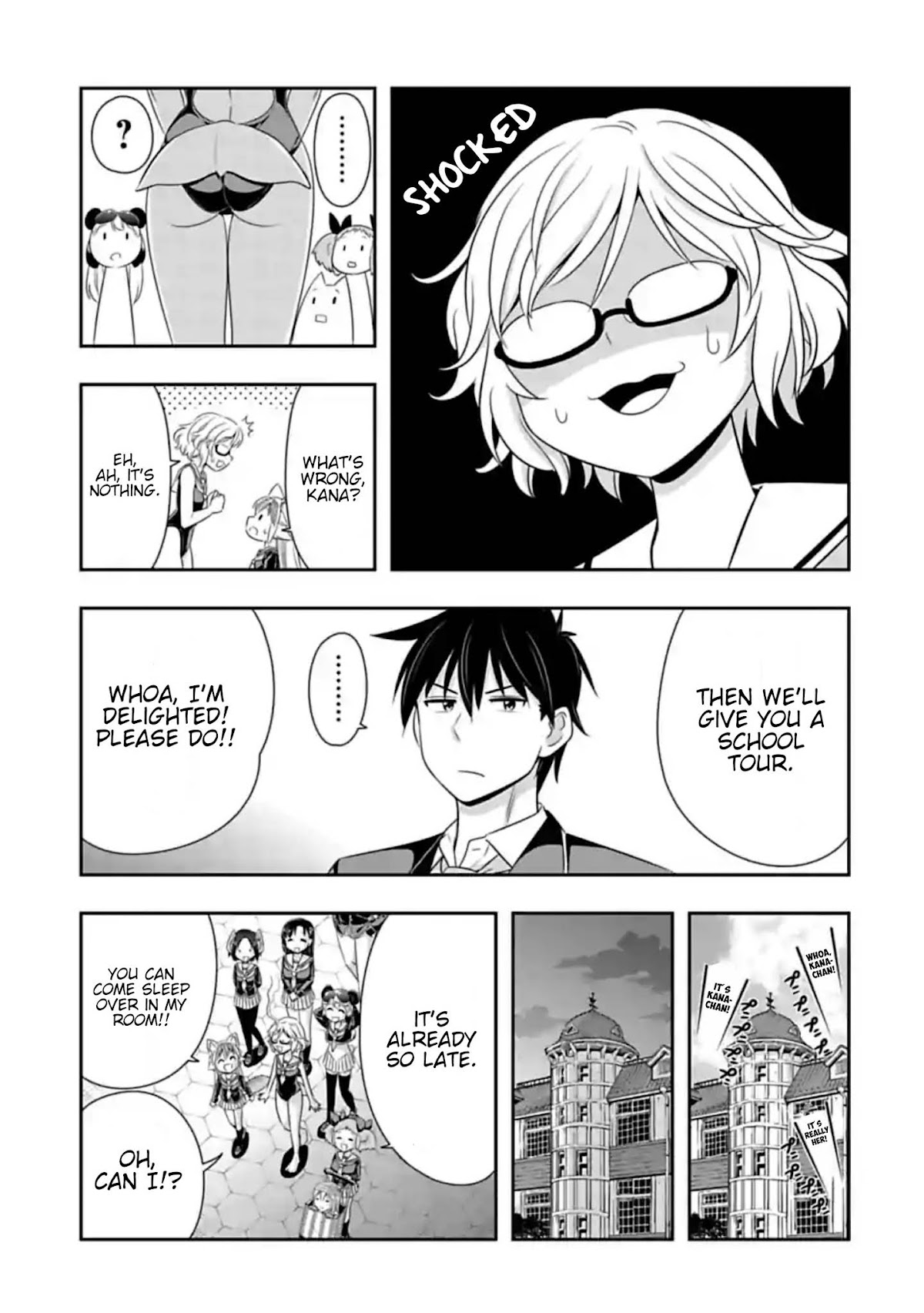 Murenase! Shiiton Gakuen Chapter 103 page 5 - Chapter 103: She Came from the Sea! (1)