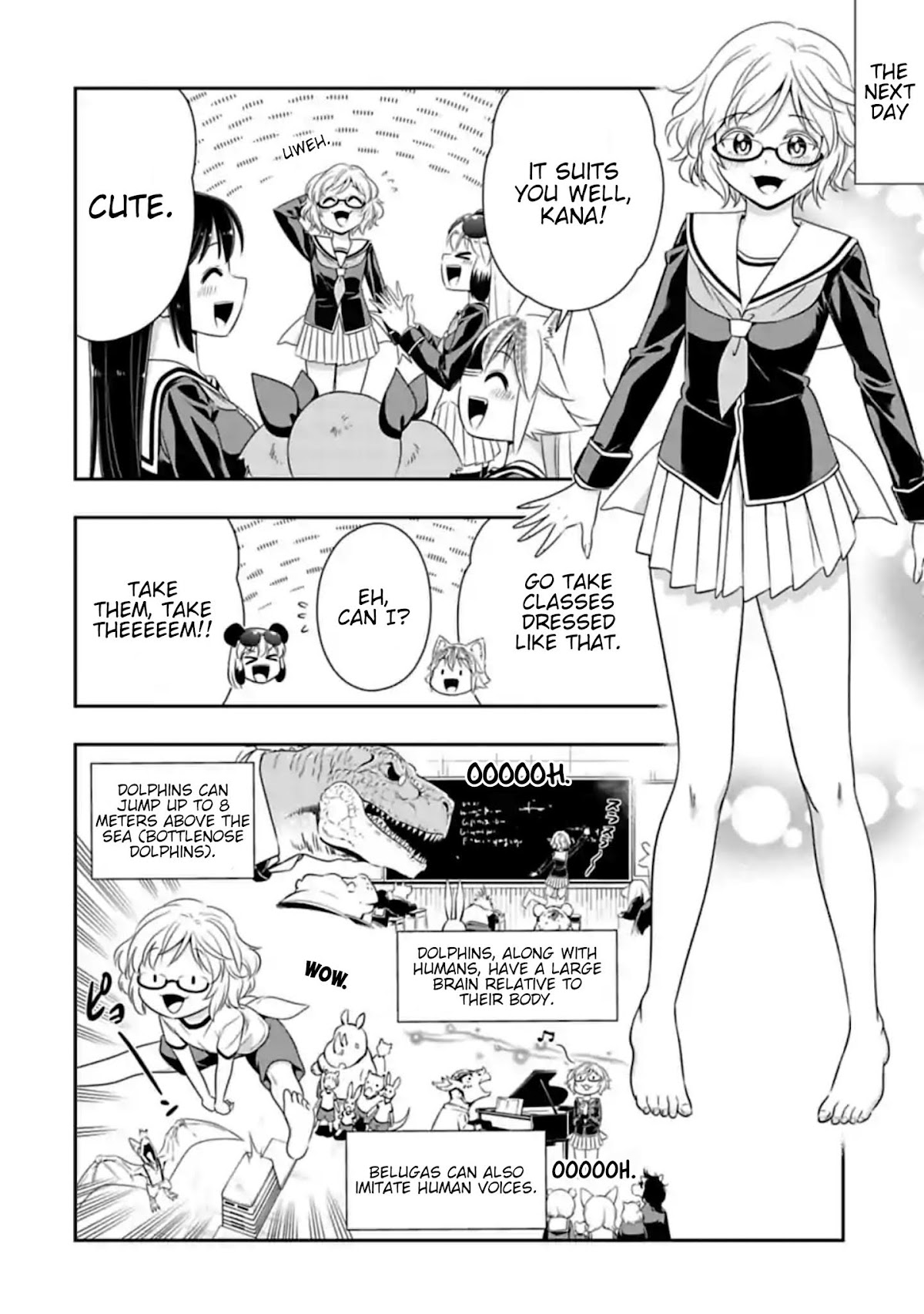 Murenase! Shiiton Gakuen Chapter 103 page 6 - Chapter 103: She Came from the Sea! (1)
