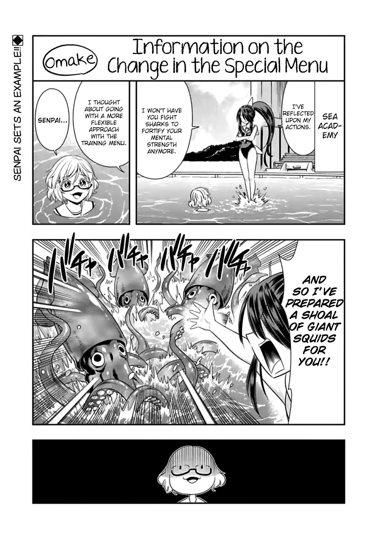 Murenase! Shiiton Gakuen Chapter 105.5 page 1 - Chapter 105.5: Information on the Change in the Special Menu