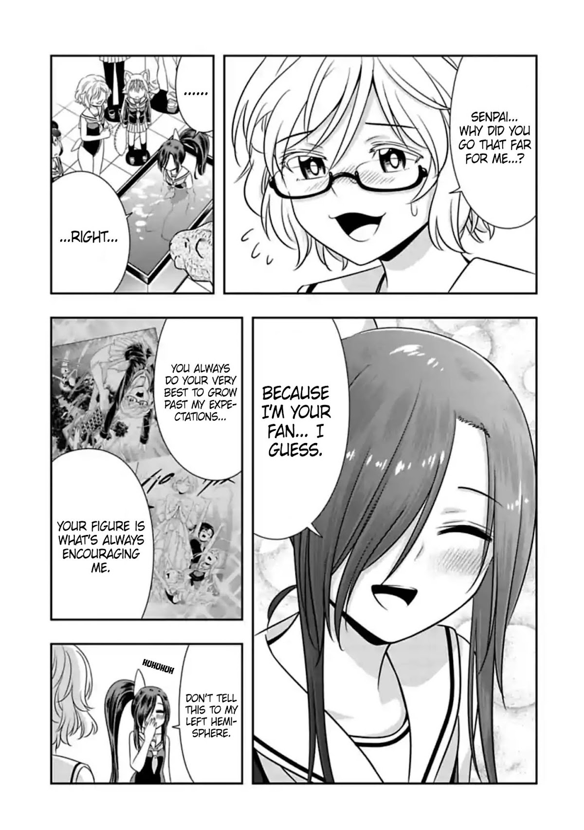 Murenase! Shiiton Gakuen Chapter 105 page 5 - Chapter 105: She Came from the Sea! (3)