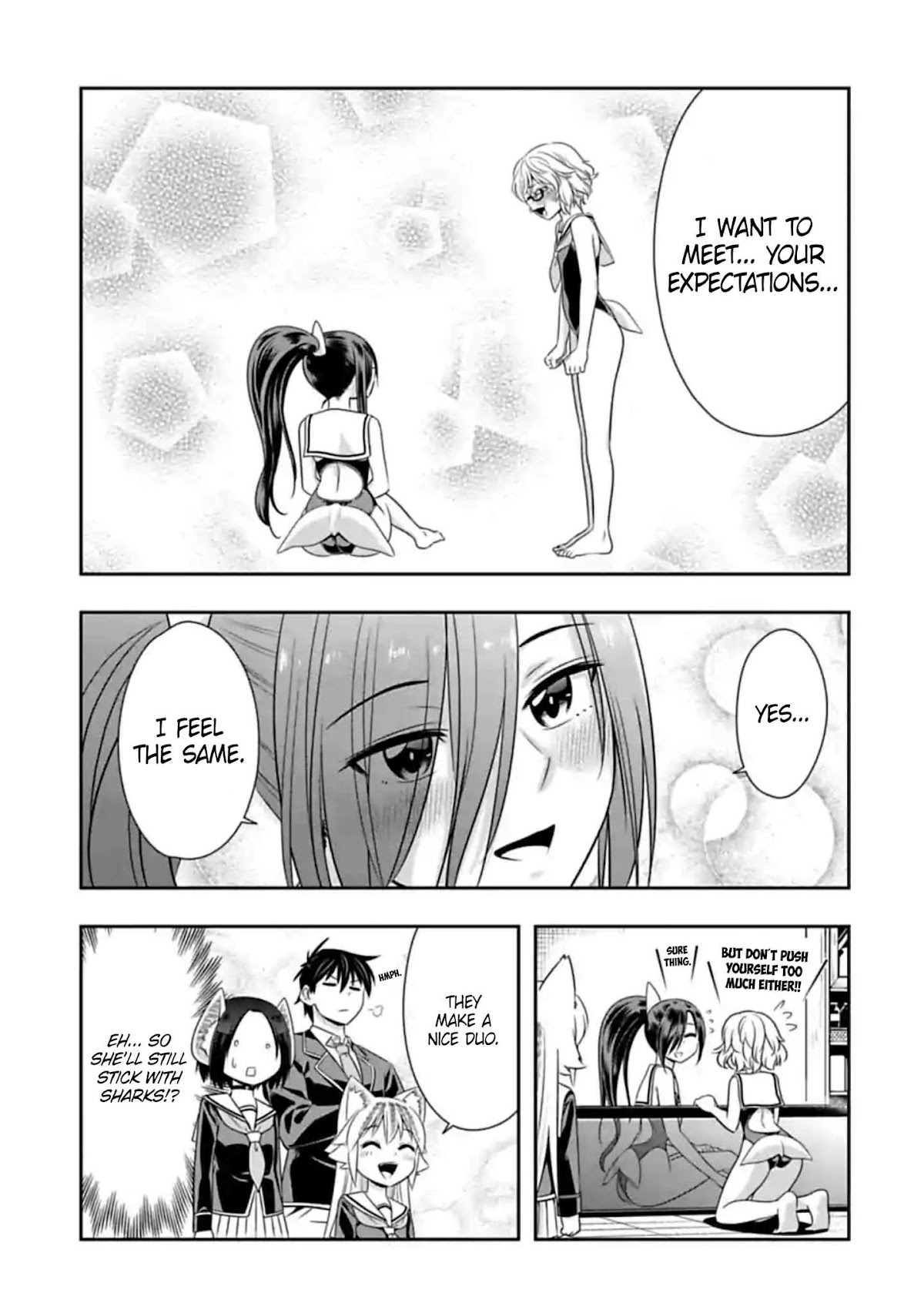 Murenase! Shiiton Gakuen Chapter 105 page 7 - Chapter 105: She Came from the Sea! (3)