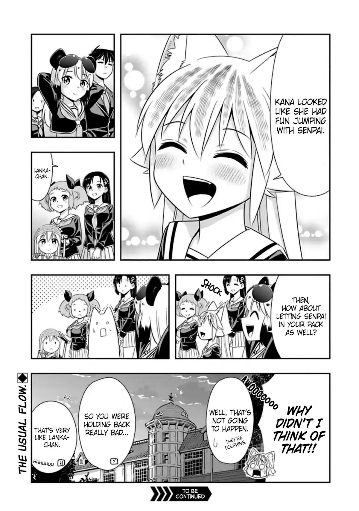 Murenase! Shiiton Gakuen Chapter 105 page 9 - Chapter 105: She Came from the Sea! (3)