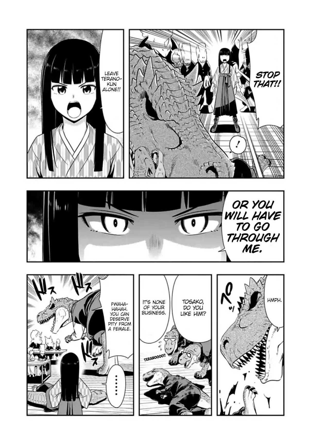 Murenase! Shiiton Gakuen Chapter 107 page 11 - Chapter 107: A Blank Page from a Jurassic Youth