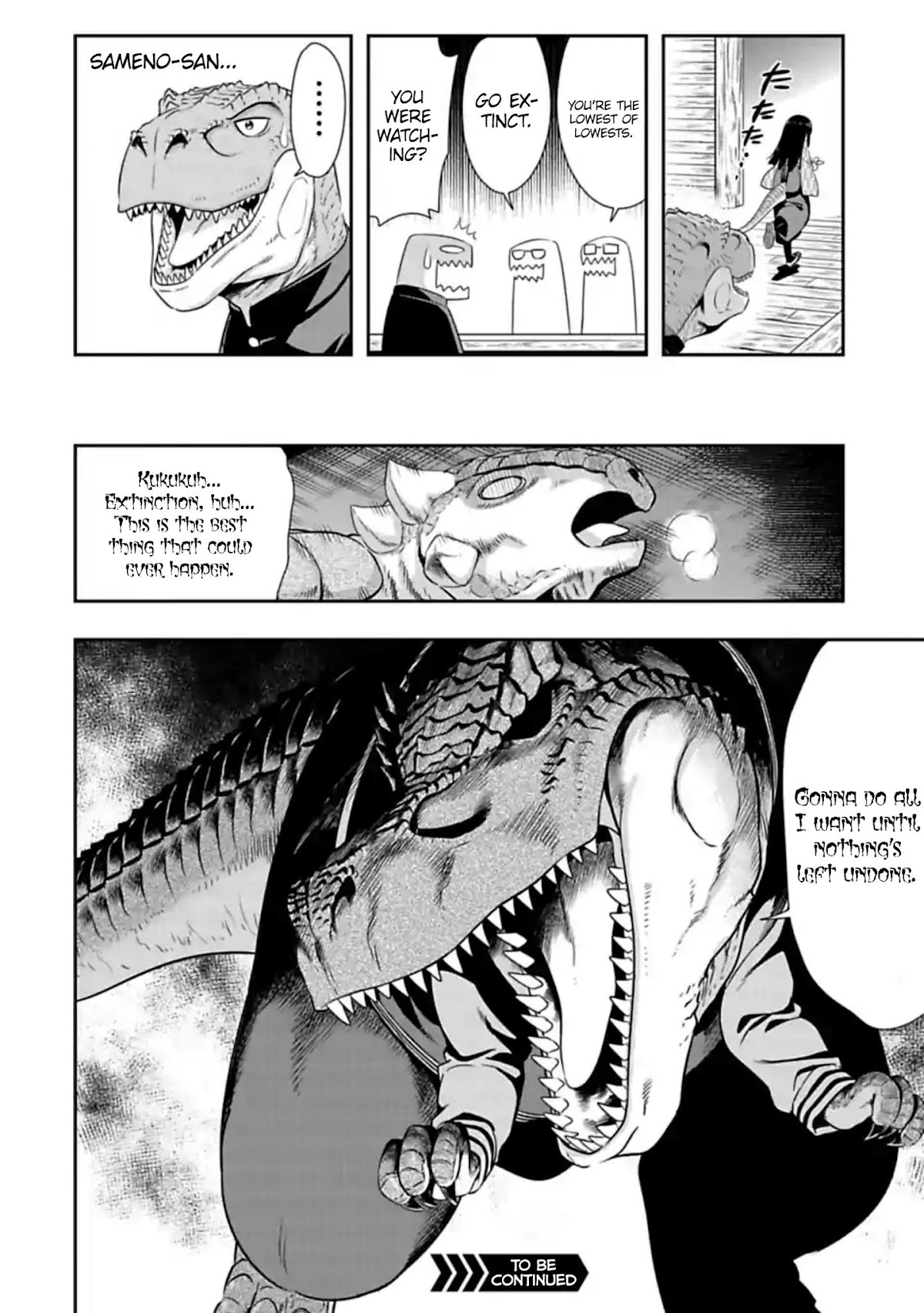 Murenase! Shiiton Gakuen Chapter 108 page 10 - Chapter 108: A Blank Page from a Jurassic Youth (2)