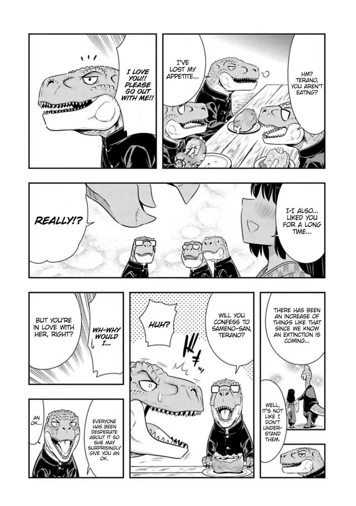 Murenase! Shiiton Gakuen Chapter 108 page 4 - Chapter 108: A Blank Page from a Jurassic Youth (2)