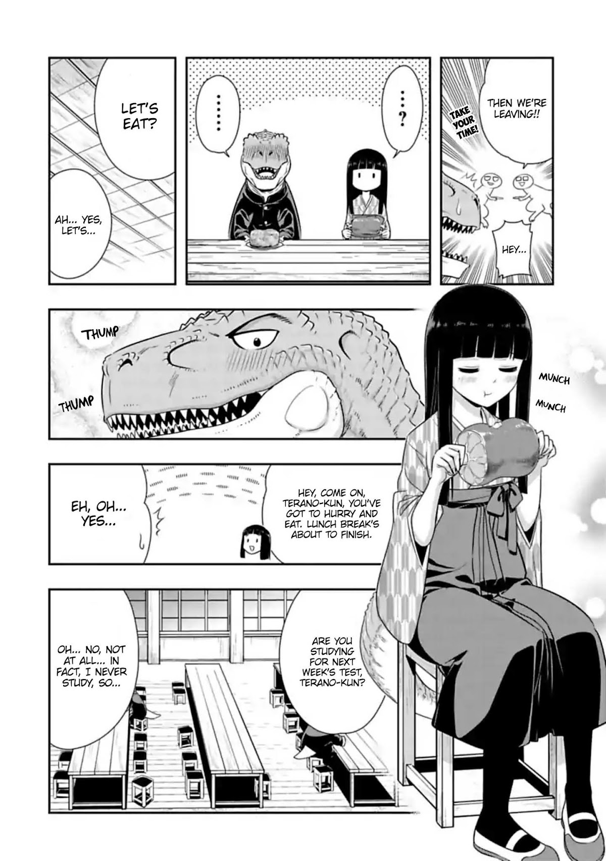 Murenase! Shiiton Gakuen Chapter 108 page 6 - Chapter 108: A Blank Page from a Jurassic Youth (2)