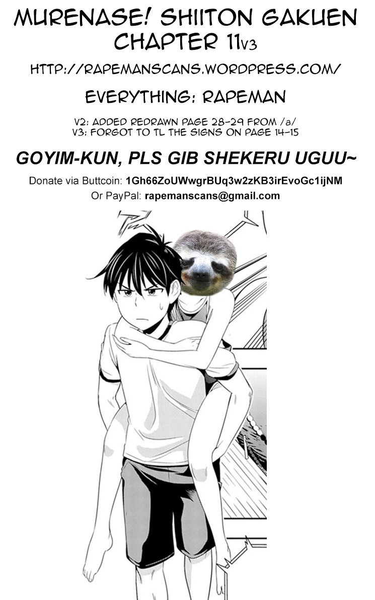 Murenase! Shiiton Gakuen Chapter 11 page 27 - Chapter 11: Sports Day at Seton Academy, Part 3