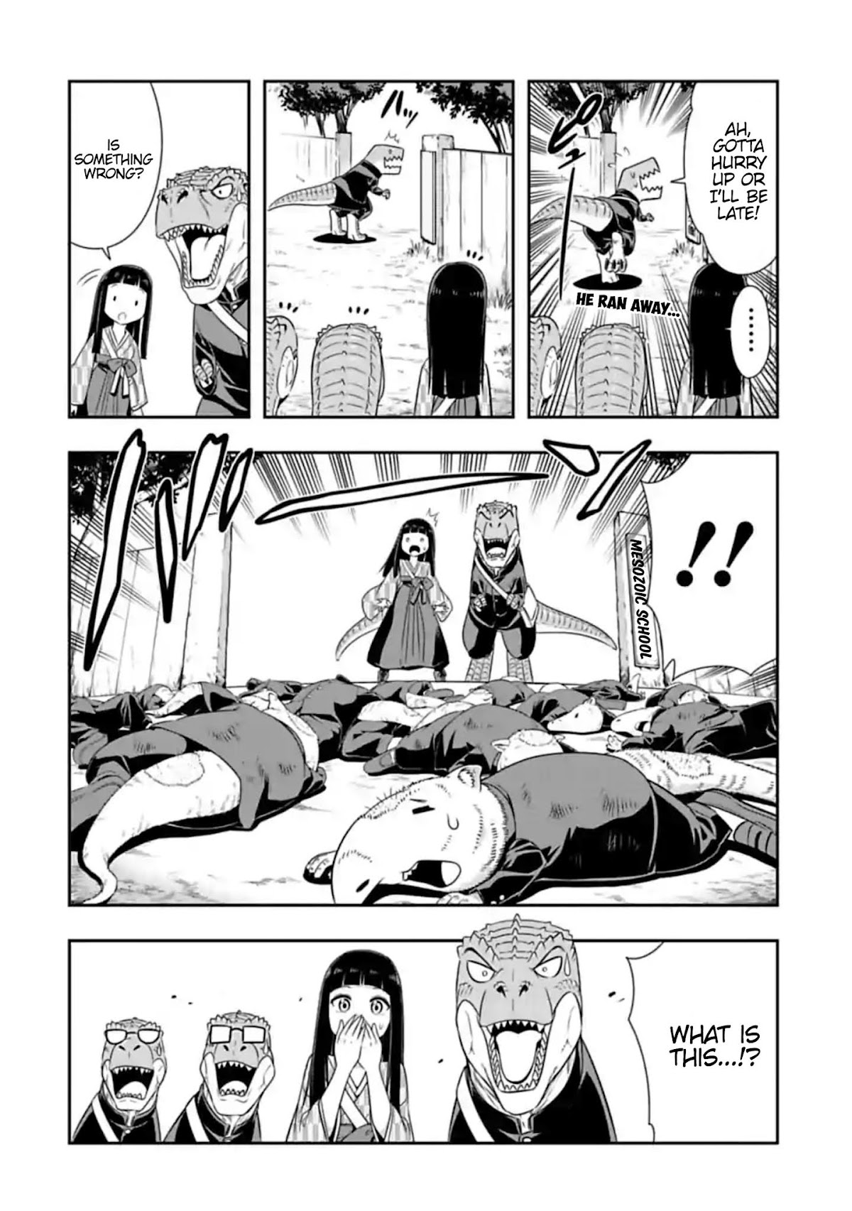 Murenase! Shiiton Gakuen Chapter 110 page 6 - Chapter 110: A Blank Page from a Jurassic Youth (4)