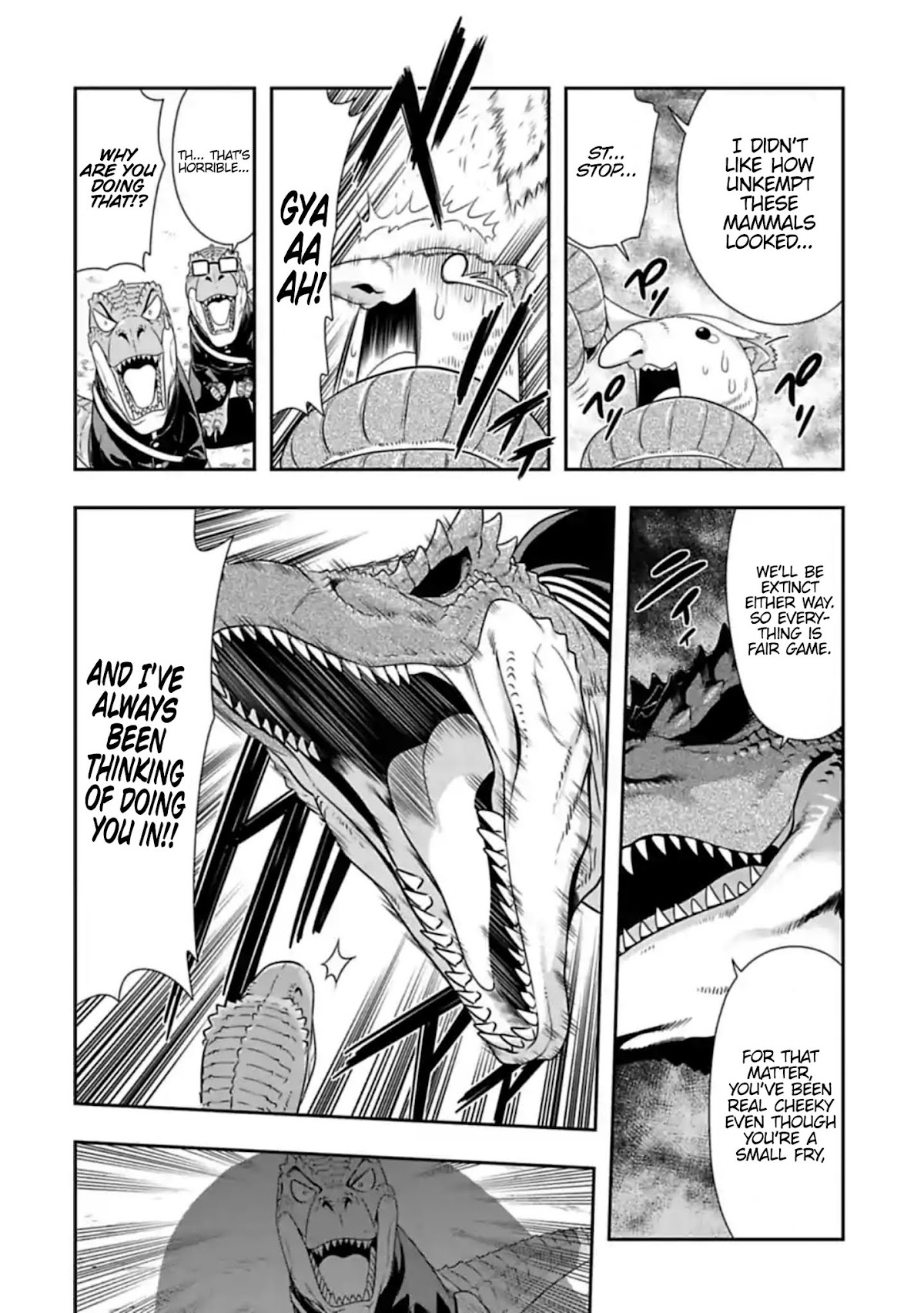 Murenase! Shiiton Gakuen Chapter 110 page 8 - Chapter 110: A Blank Page from a Jurassic Youth (4)