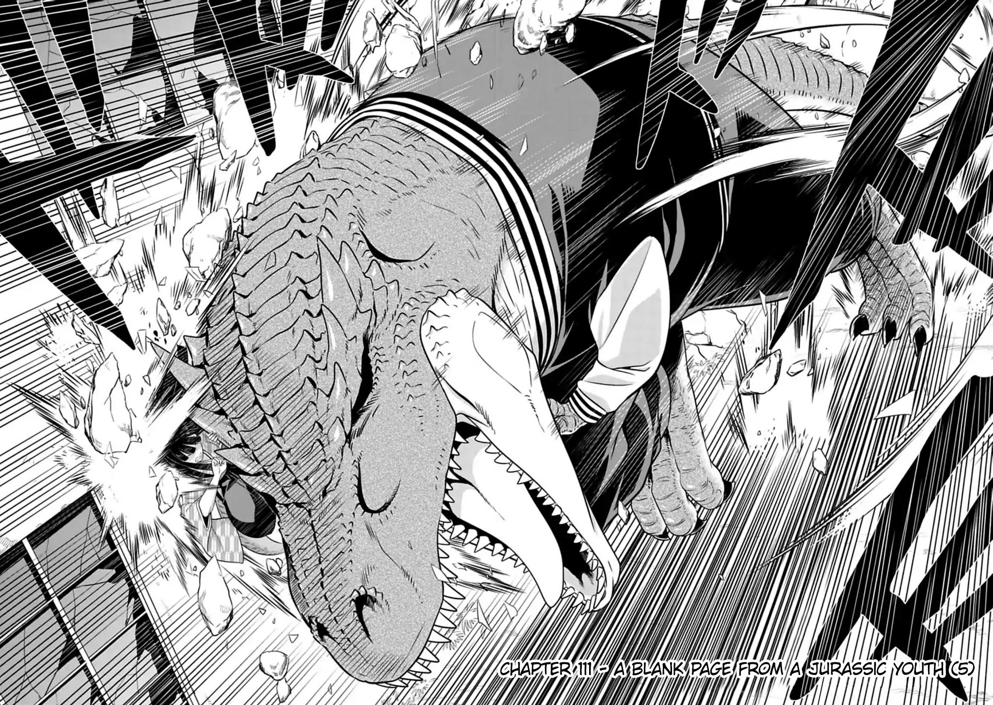 Murenase! Shiiton Gakuen Chapter 111 page 2 - Chapter 111: A Blank Page from a Jurassic Youth (5)