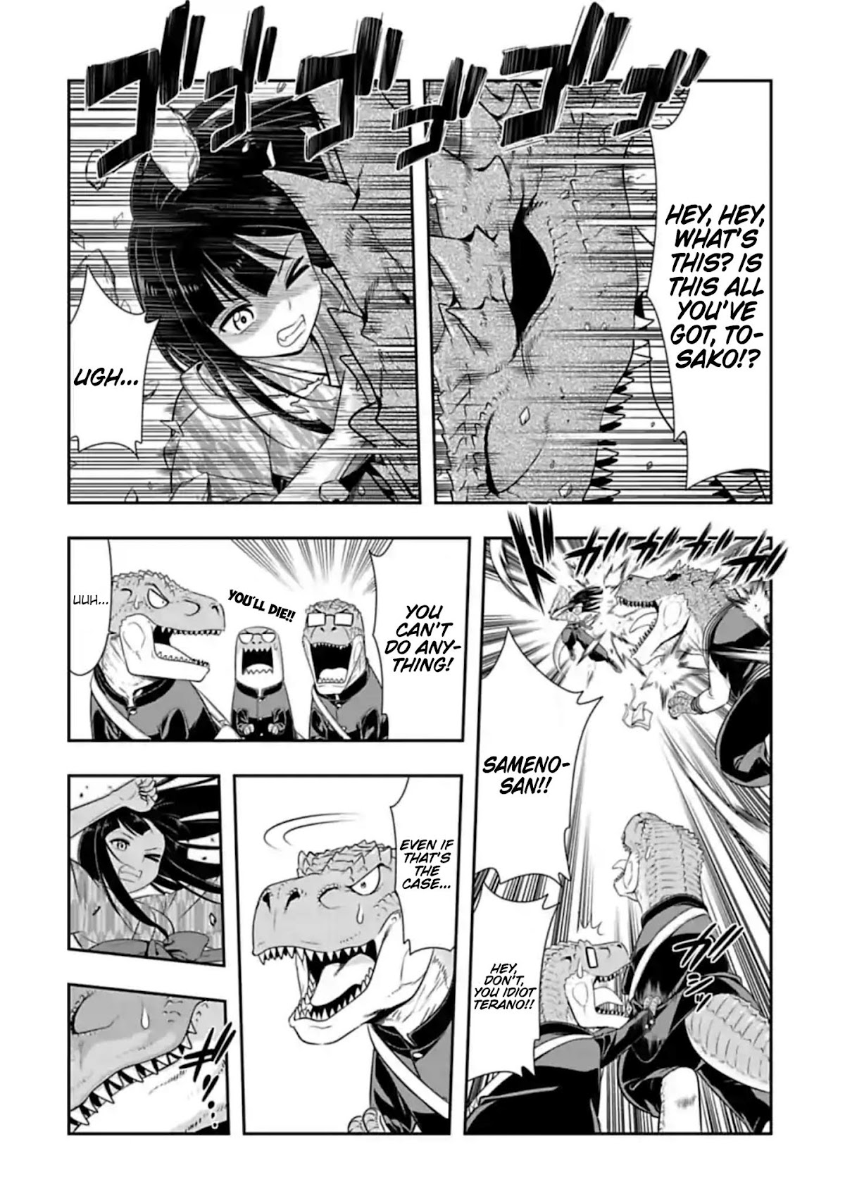 Murenase! Shiiton Gakuen Chapter 111 page 3 - Chapter 111: A Blank Page from a Jurassic Youth (5)