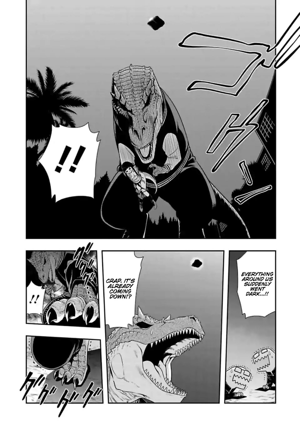 Murenase! Shiiton Gakuen Chapter 111 page 8 - Chapter 111: A Blank Page from a Jurassic Youth (5)