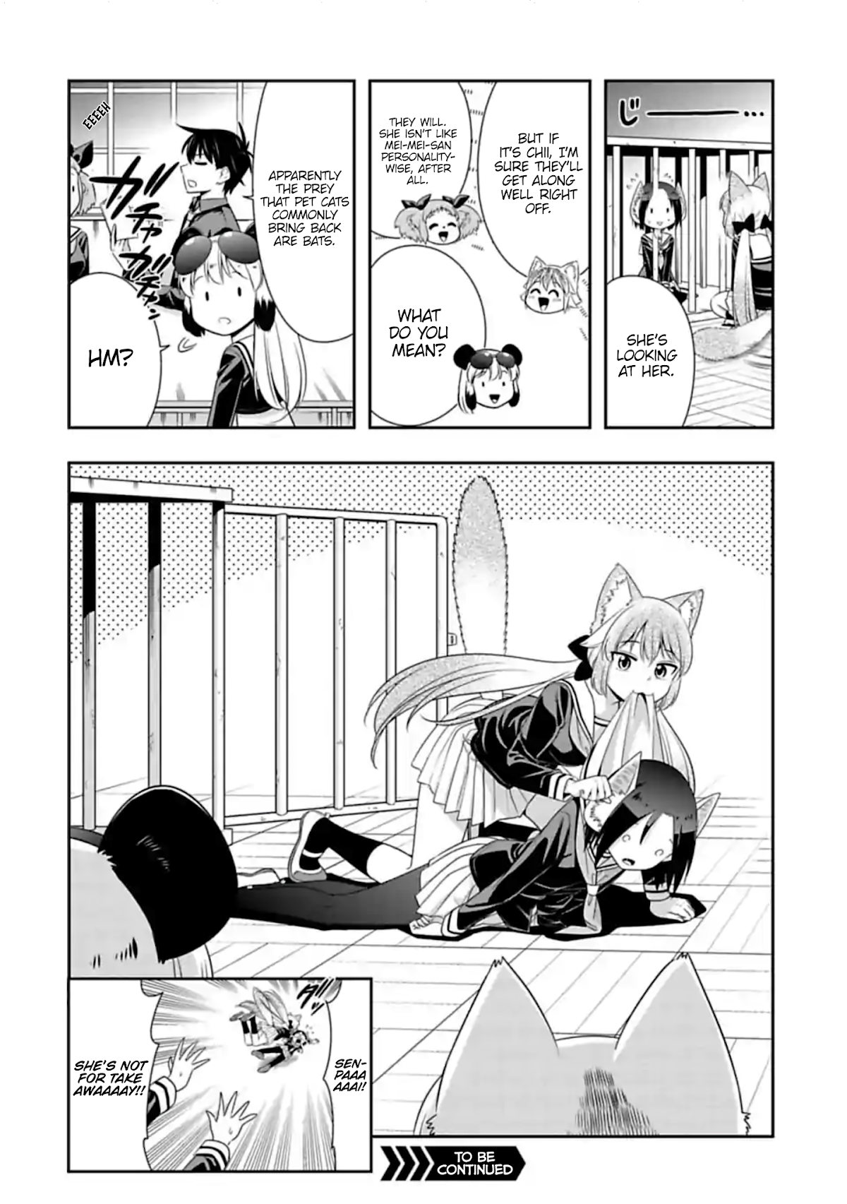 Murenase! Shiiton Gakuen Chapter 113.6 page 2 - Chapter 113.6: Handle the Cat with Care (2)