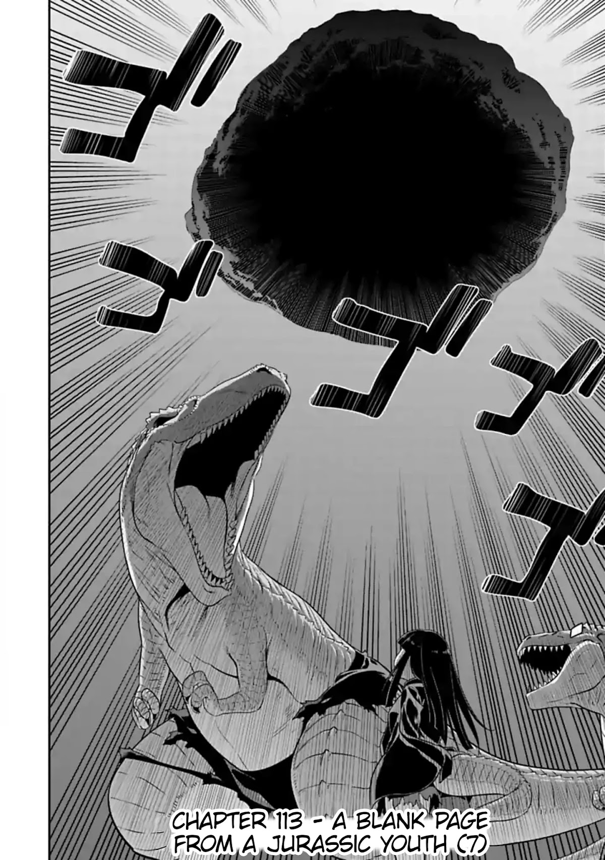 Murenase! Shiiton Gakuen Chapter 113 page 2 - Chapter 113: A Blank Page from a Jurassic Youth (7)