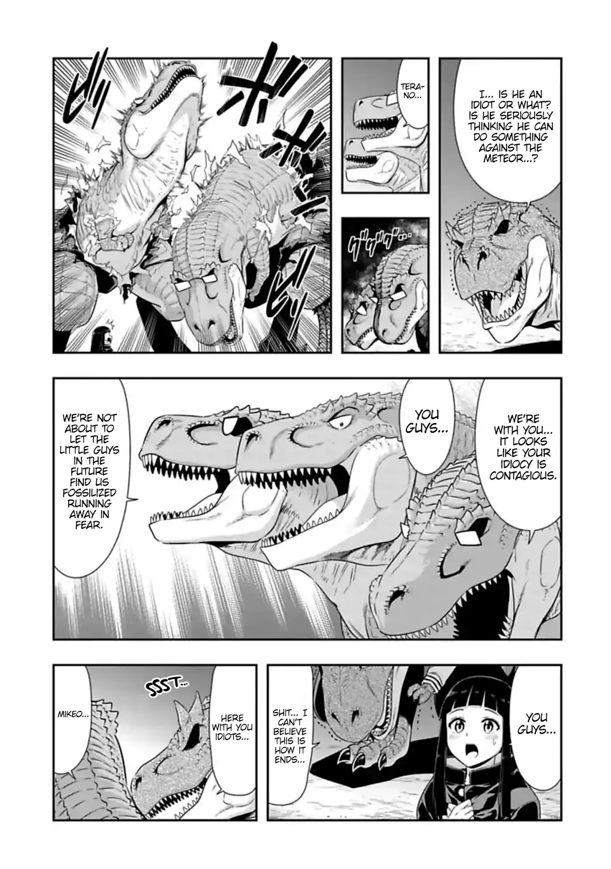 Murenase! Shiiton Gakuen Chapter 113 page 5 - Chapter 113: A Blank Page from a Jurassic Youth (7)