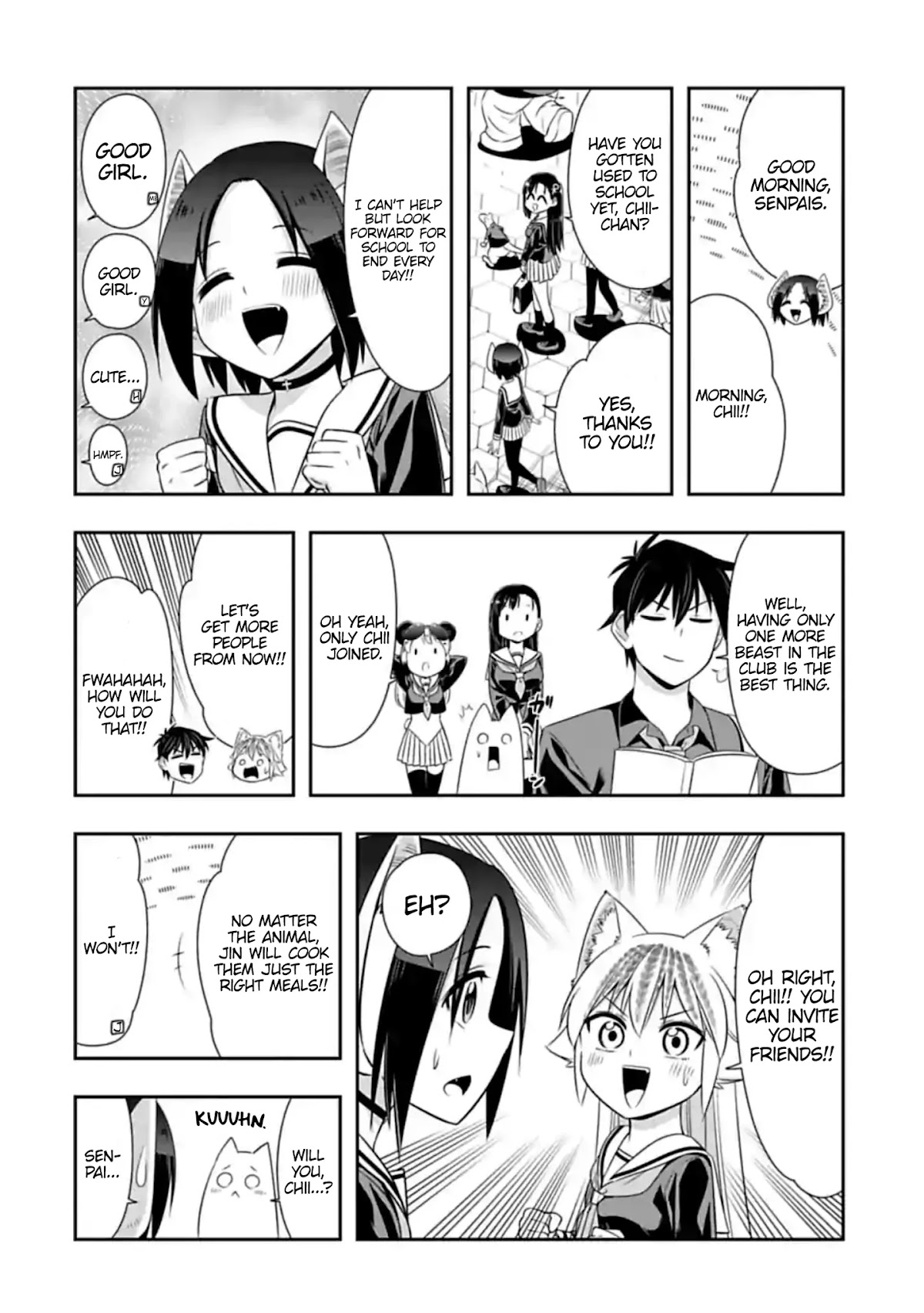 Murenase! Shiiton Gakuen Chapter 114 page 2 - Chapter 114: Chii Becomes the Mom (1)