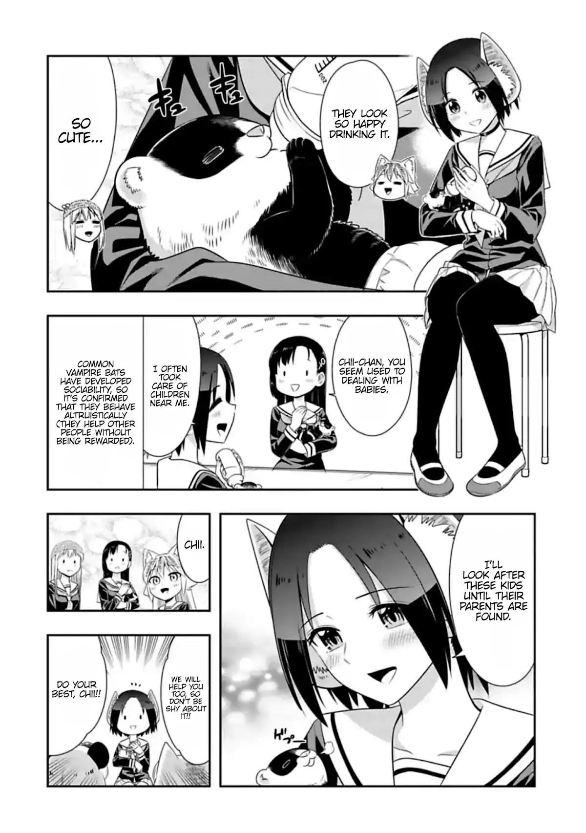 Murenase! Shiiton Gakuen Chapter 115 page 4 - Chapter 115: Chii Becomes the Mom (2)