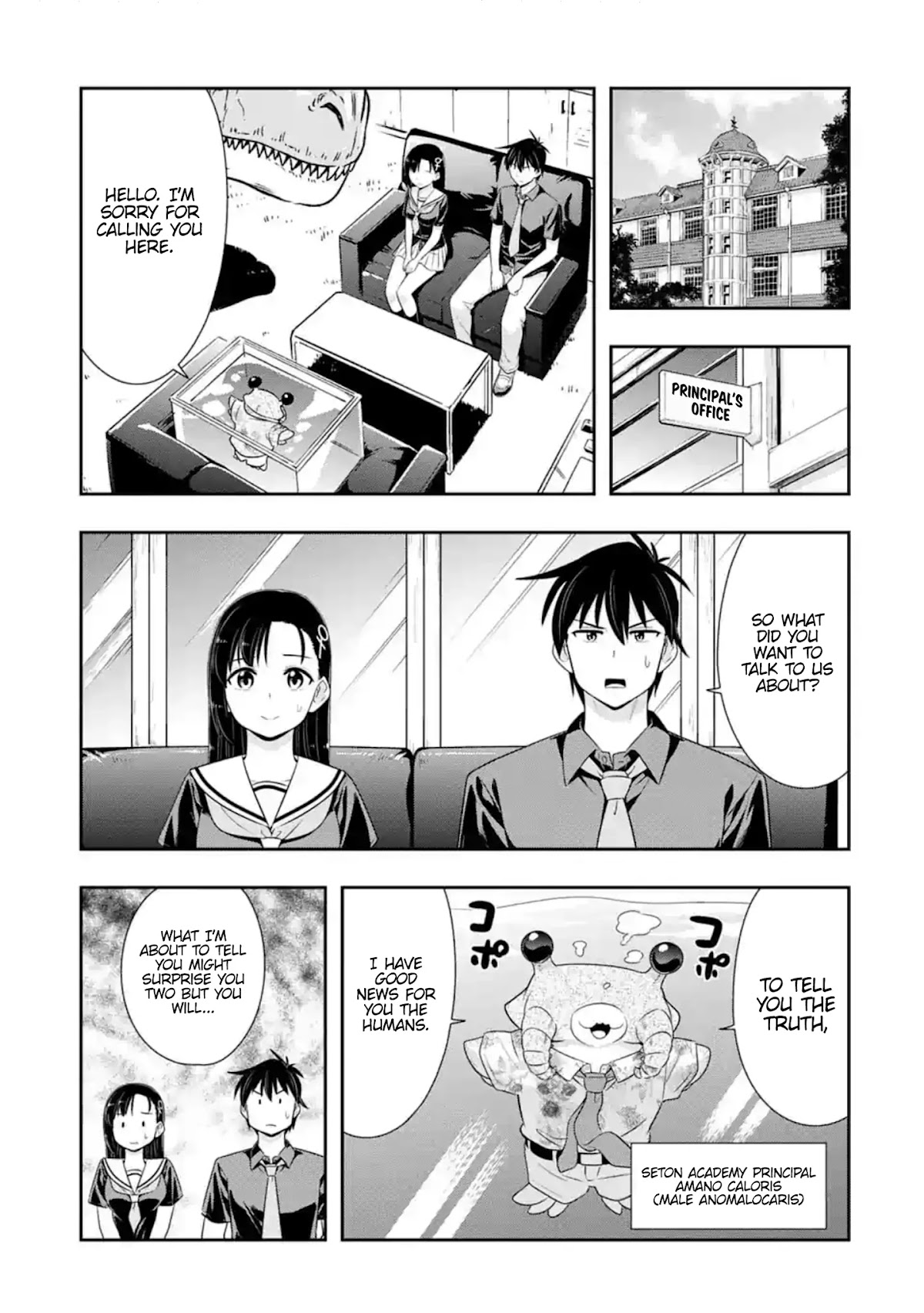 Murenase! Shiiton Gakuen Chapter 117 page 1 - Chapter 117: Being a Human is Nice (1)